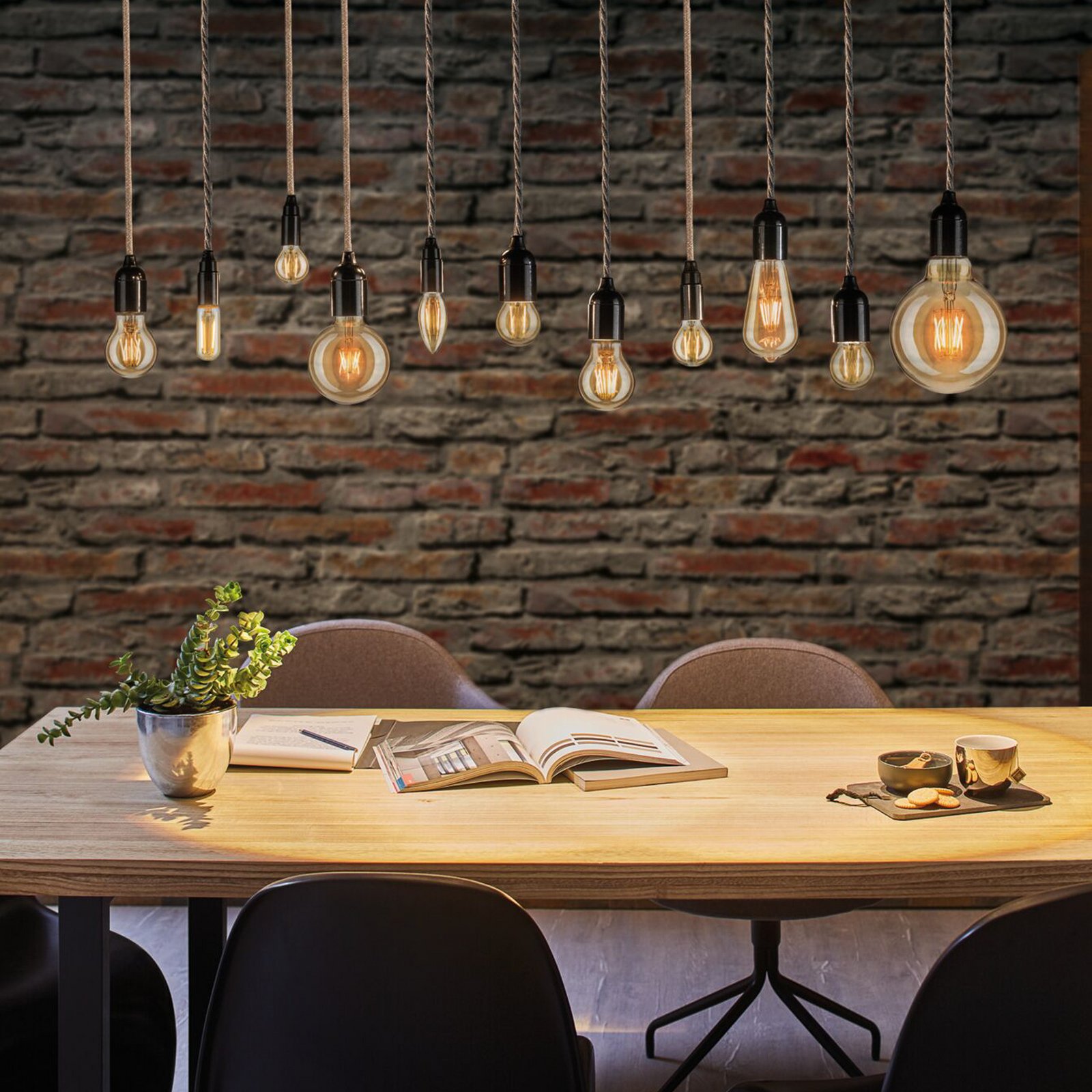 Paulmann filament LED bulb gold 6 W 1,700 K