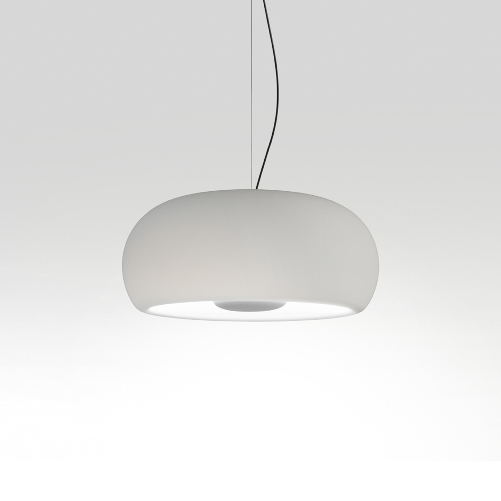 MARSET Vetra LED viseća svjetiljka, Ø 32 cm, bijela