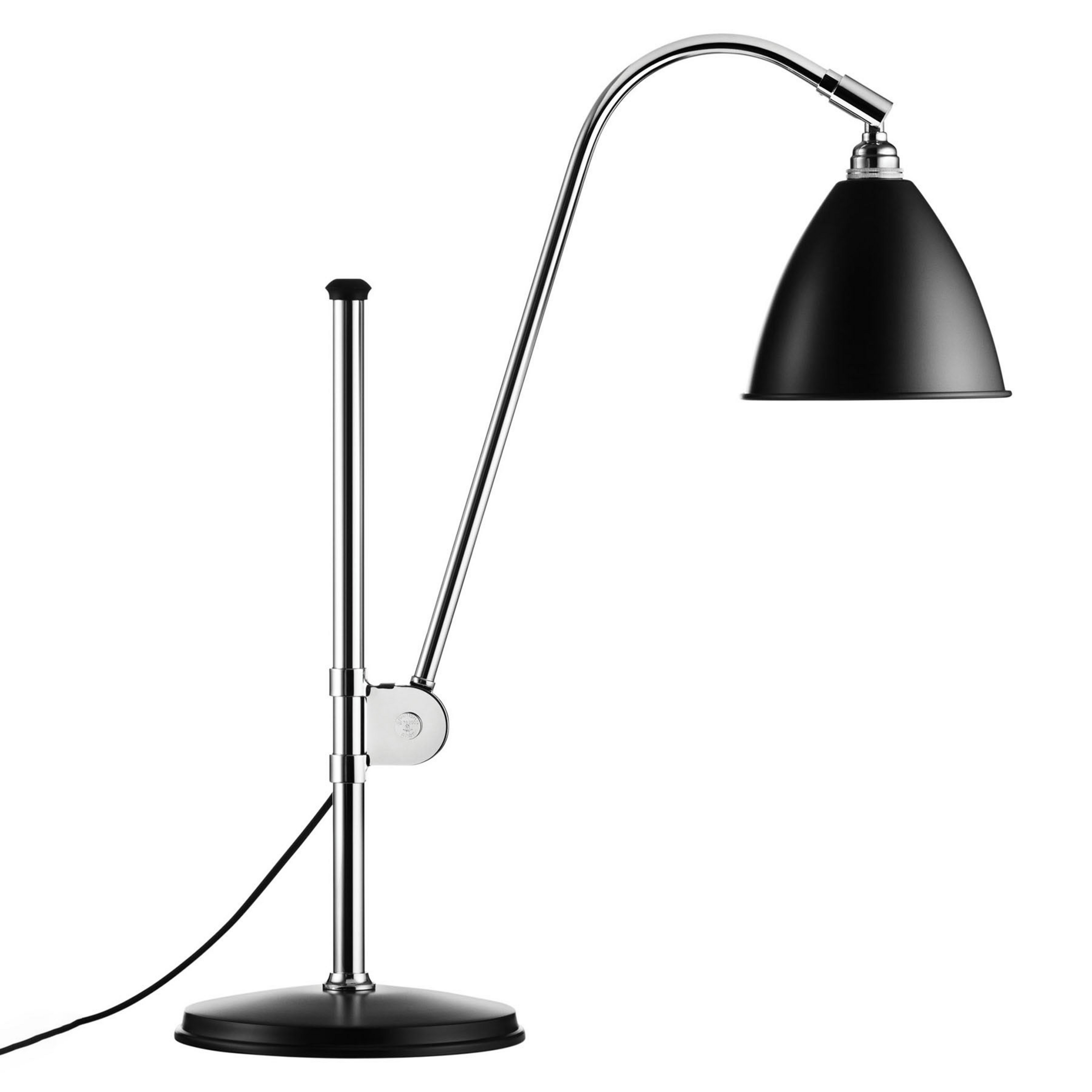 Bestlite BL1 Lampe de Table Ø16 Chrome/Noir - GUBI