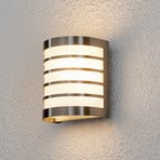 Calin stainless steel outdoor wall light