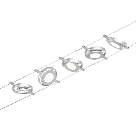 Paulmann Wire RoundMac LED-Seilsystem, 5-fl.