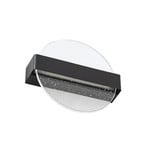 Narkelo LED wandlamp, zwart/helder, CCT, IP44 - Lucande