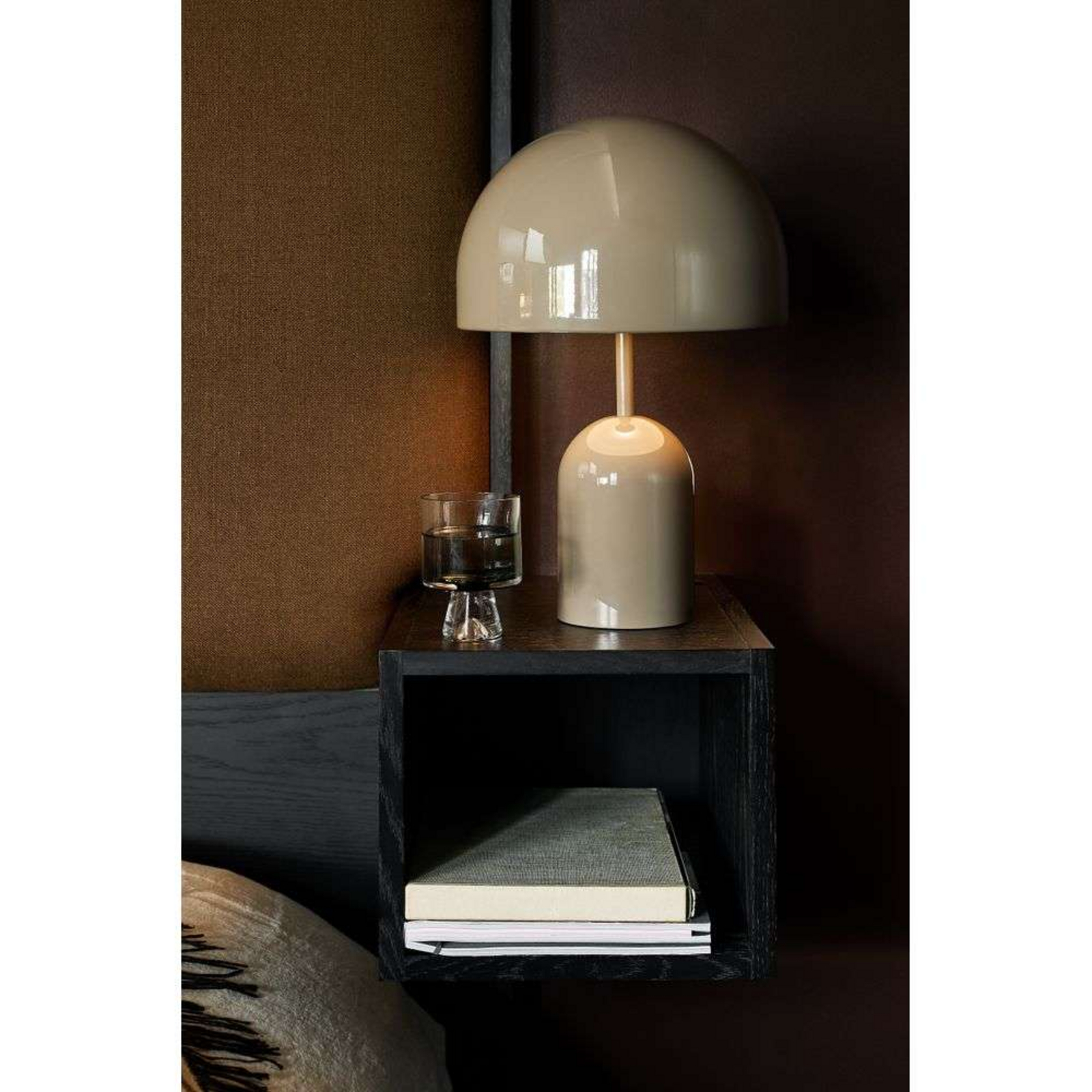 Bell Portable Stolní Lampa H28 IP44 Taupe - Tom Dixon