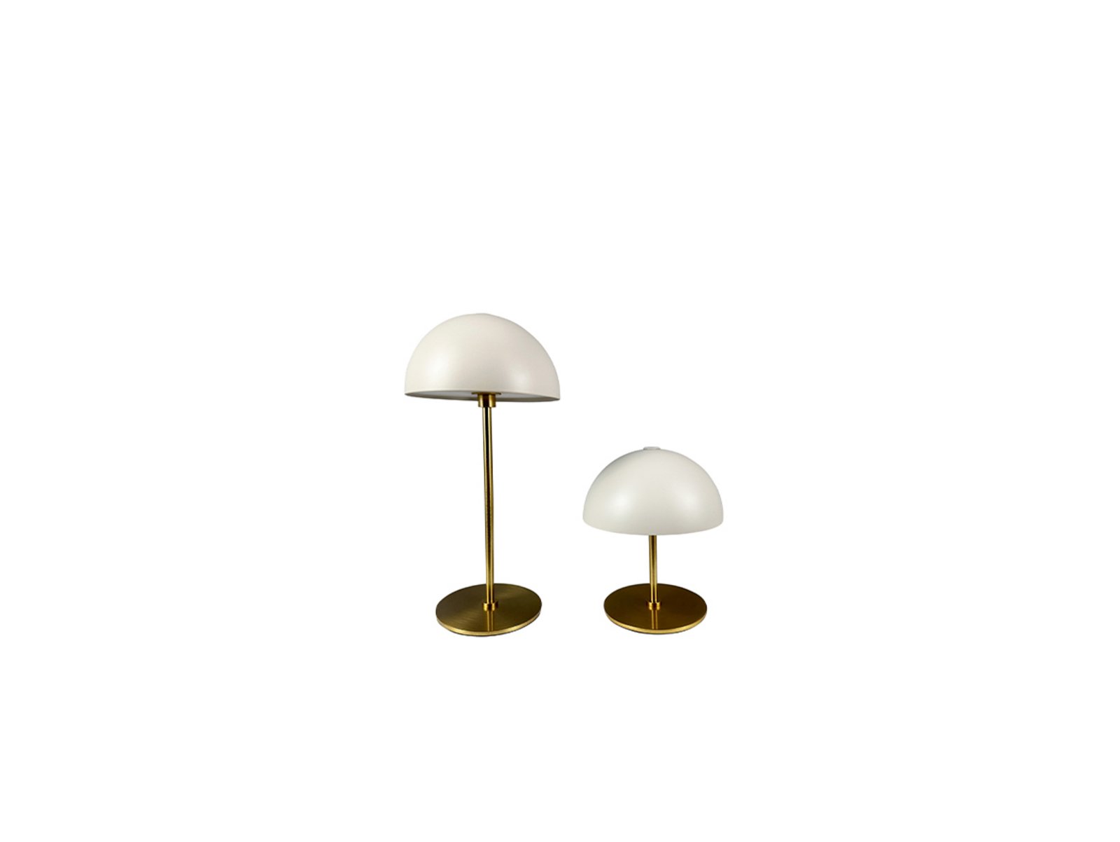 Along Portable Stolní Lampa 2 pcs. Mini Béžové/Brass - DybergLarsen