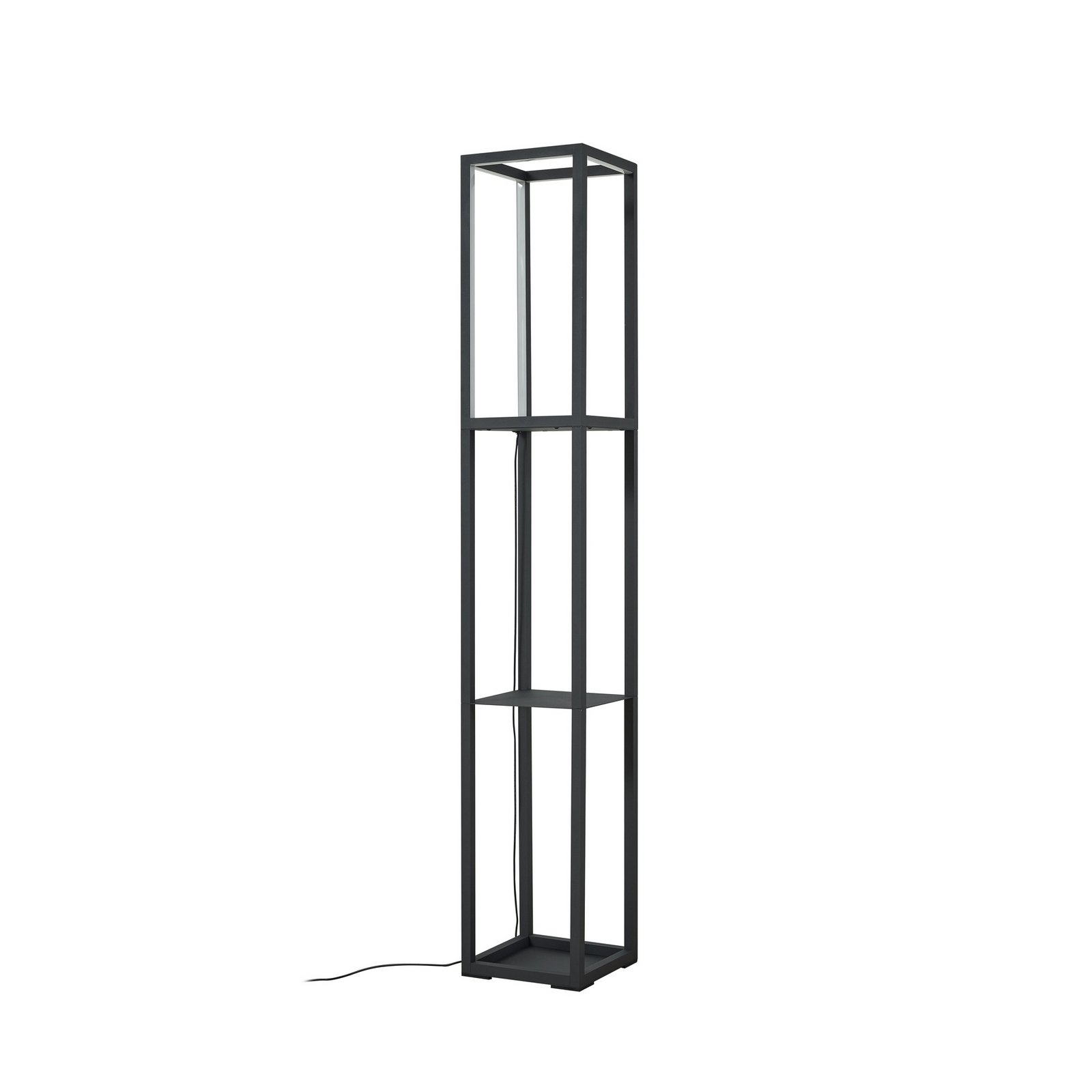 Lindby LED-Stehleuchte Birta, stehend, Regal, Höhe 155 cm
