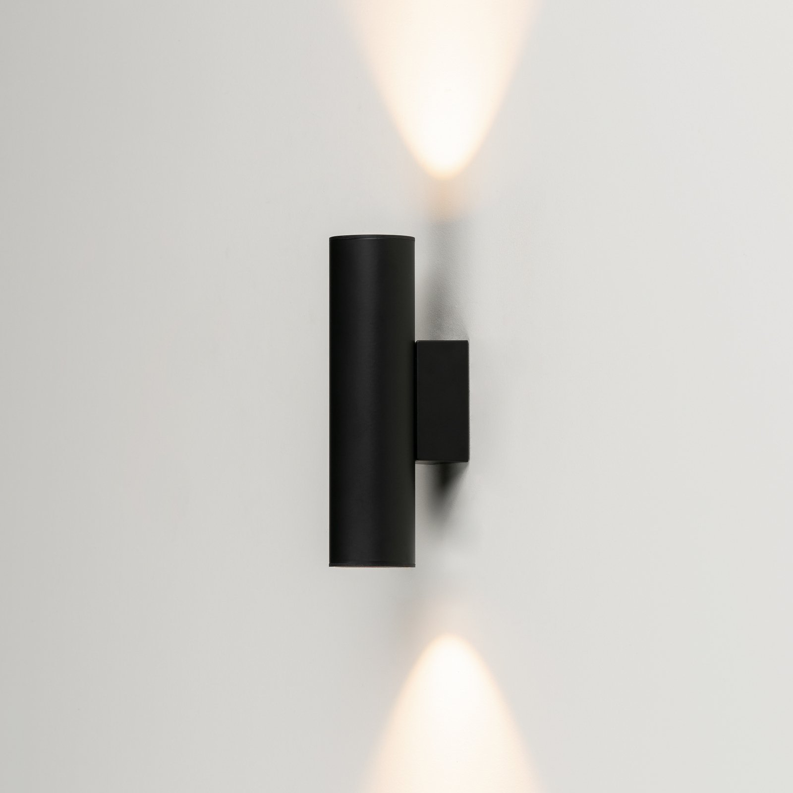Milan Haul LED wandlamp up and down zwart