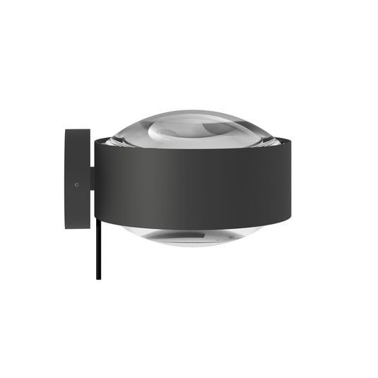 Puk! 120 Wall LED-Spot Linsen klar anthrazit matt