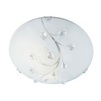 Flush Flower glazen plafondlamp