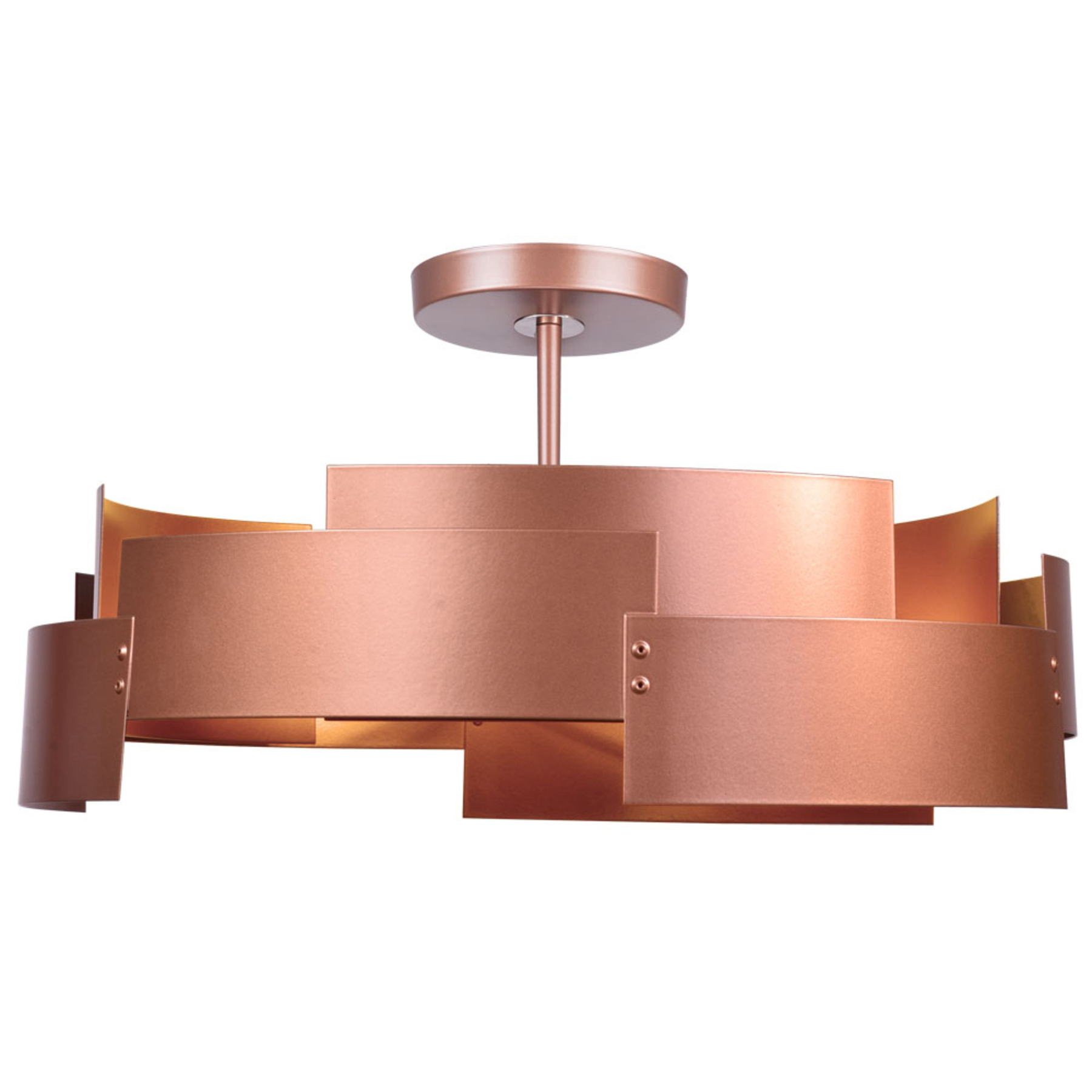 Tori ceiling light, copper