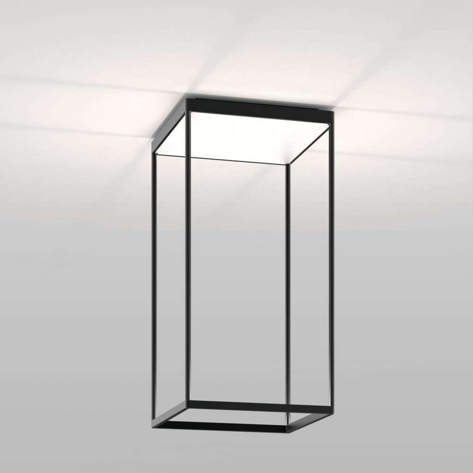 Reflex 2 LED Plafonieră M 600 Black/Matt White - Serien Lighting