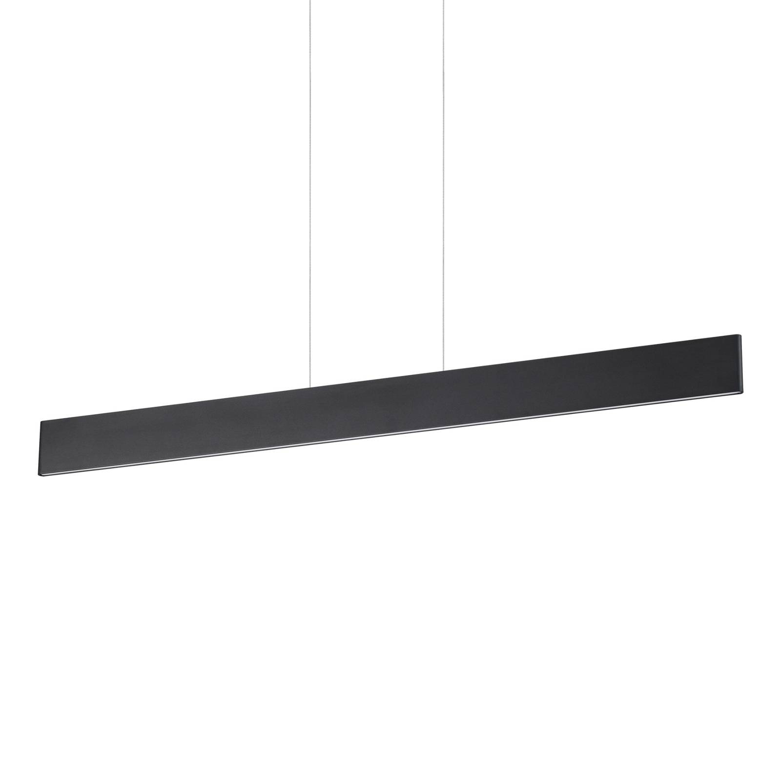 Ideal Lux LED-Hängelampe Desk, schwarz Metall Länge 102,5 cm günstig online kaufen