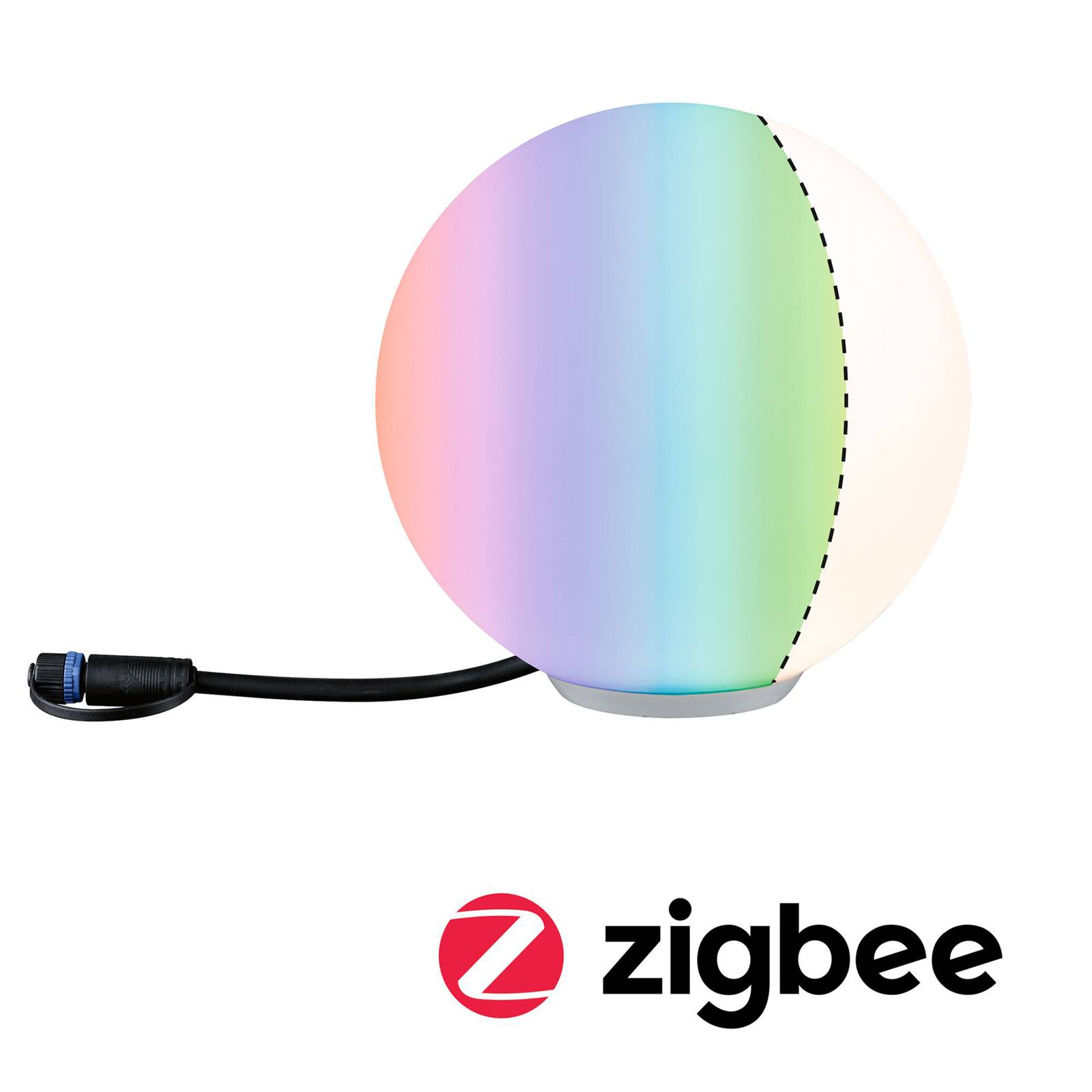 Paulmann Paulmann Plug & Shine svítidlo Globe ZigBee RGBW