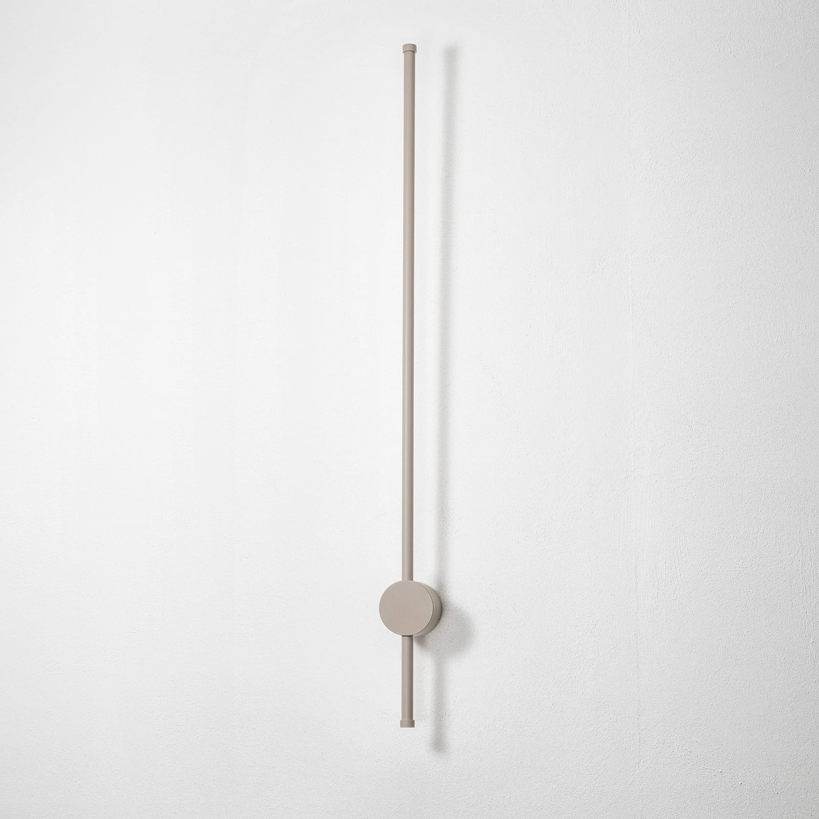 Euluna LED zidna svjetiljka Orla M, pijesak, aluminij, visina 97 cm - pijesak, bijeli