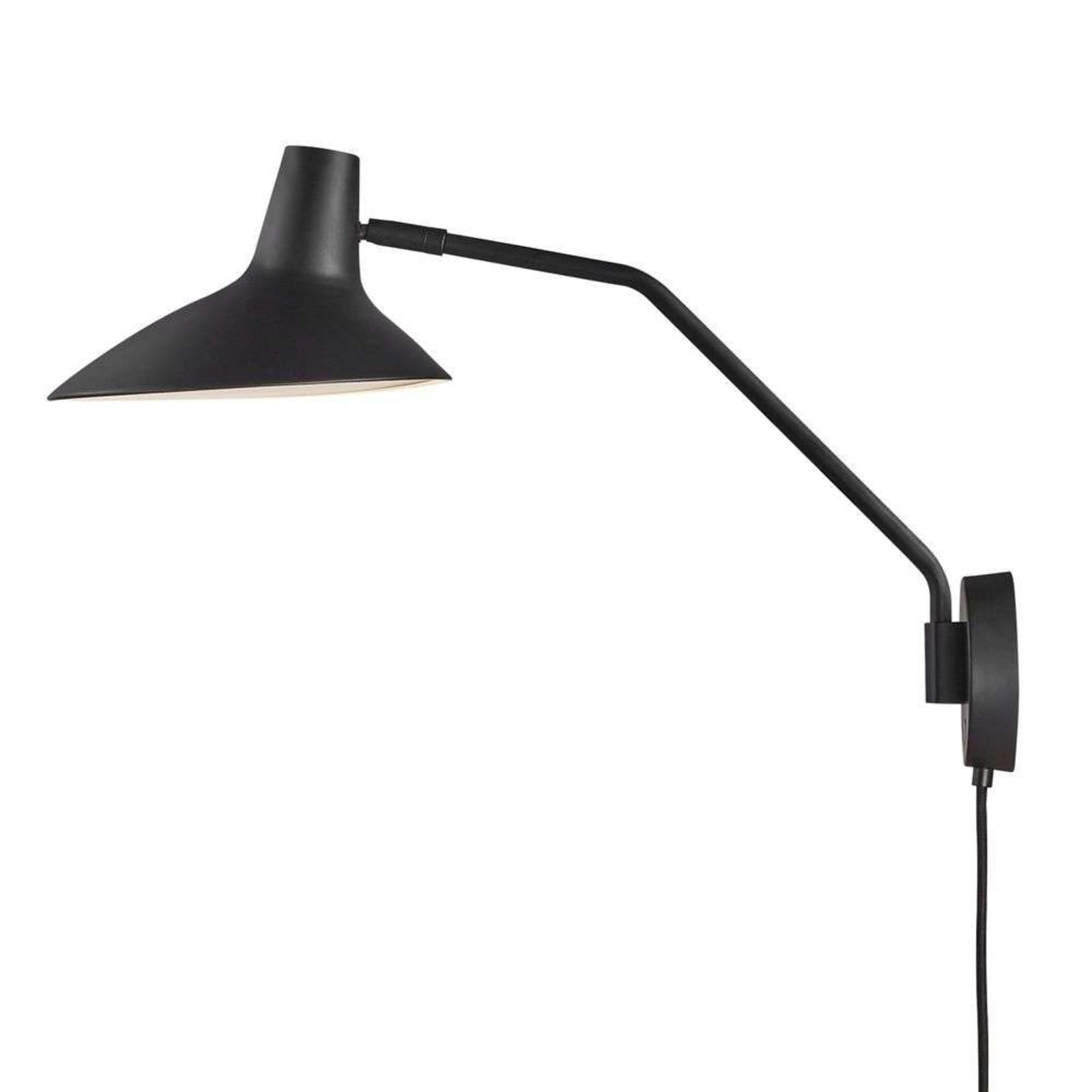 Darci Væglampe Black DFTP by Nordlux - Metal billede