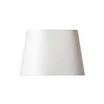 Abajur oval Basic, alb, lungime 23 cm - Watt & Veke