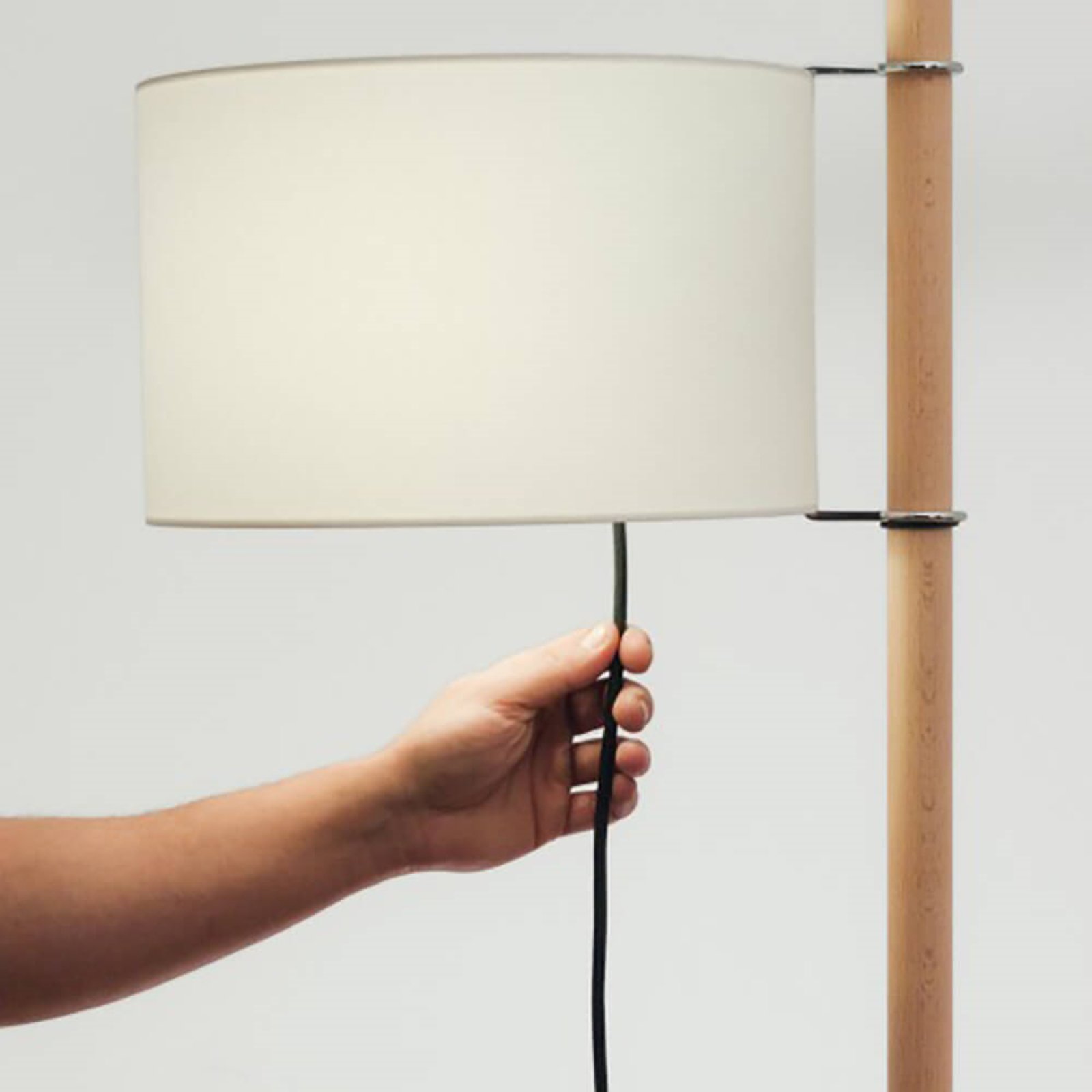 TMM Lampadar Oak/White - Santa & Cole