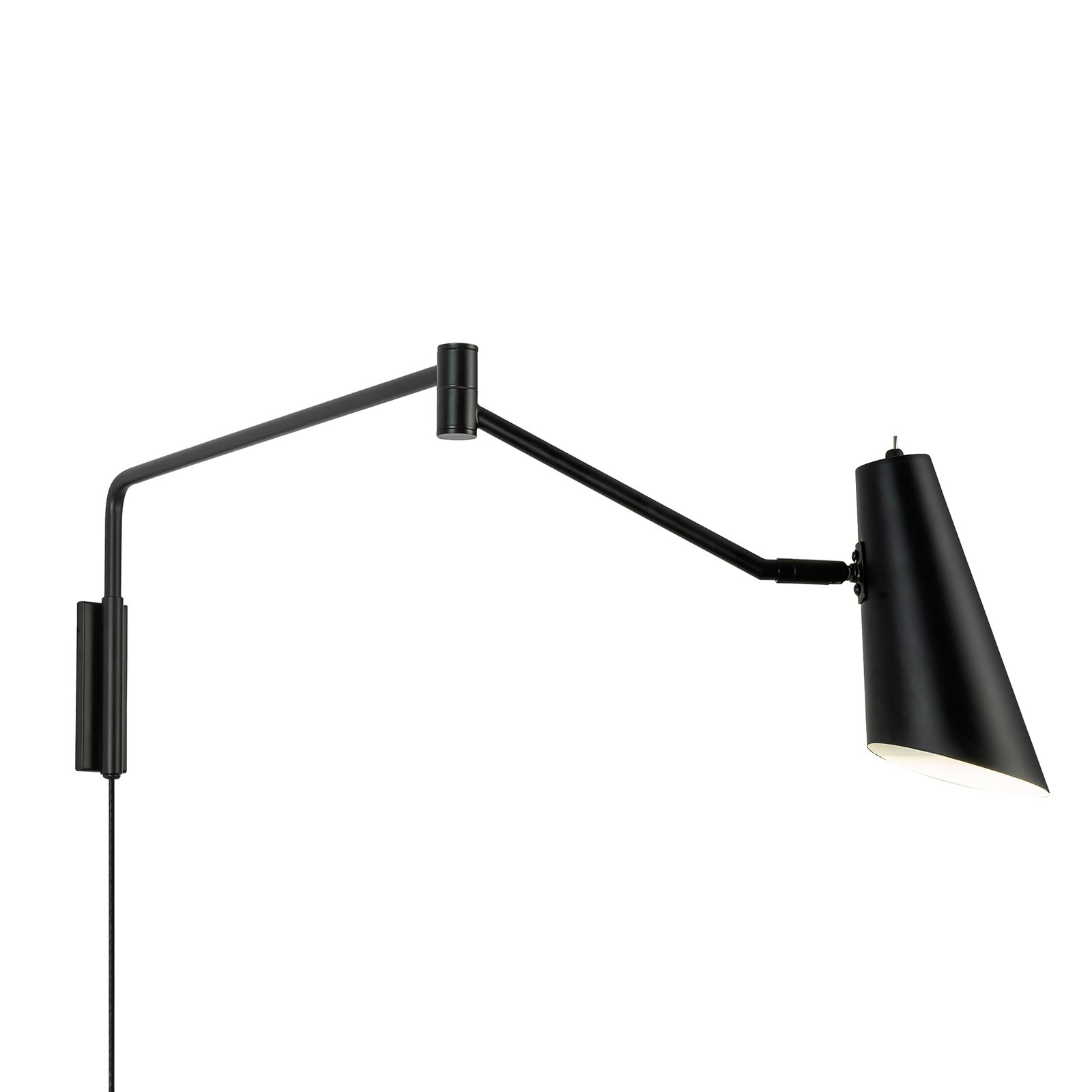 Noa Lampa Ścienna Long Matt Black - DybergLarsen