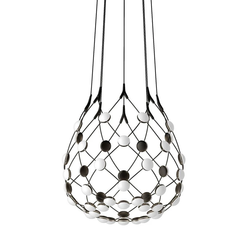 Luceplan - Mesh Pendelleuchte Ø55XH55 5m Phase Black