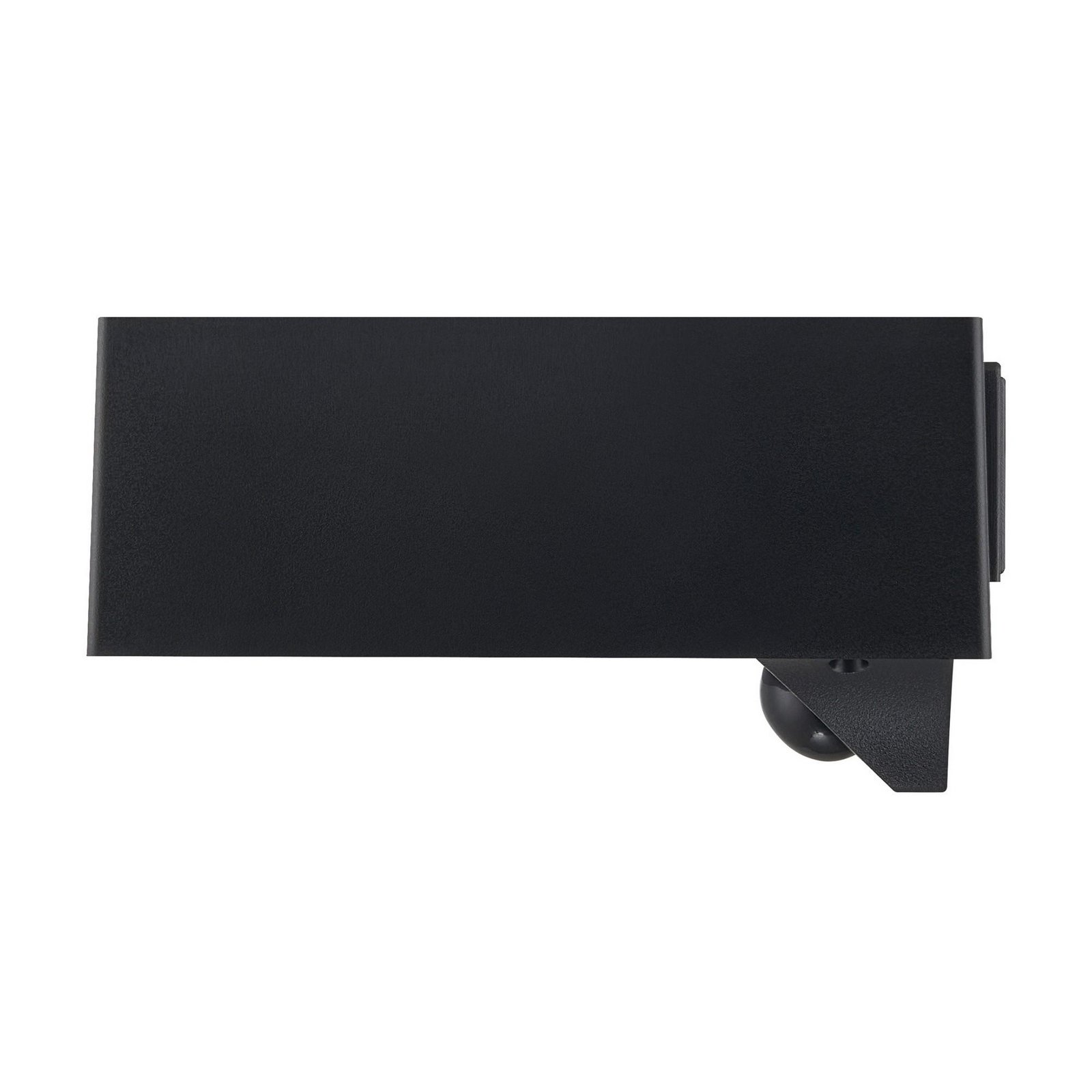 LED-Solar-Außenwandleuchte Monay Square, schwarz, IP44