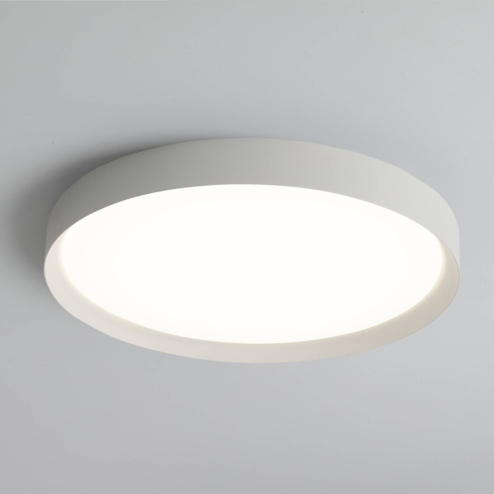 ACB ILUMINACIÓN Plafonnier LED Minsk, Ø 60 cm, Casambi, 42 W, blanc