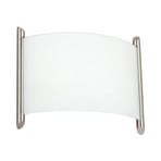 Filippa Wall Lamp White/Nickel - Lindby