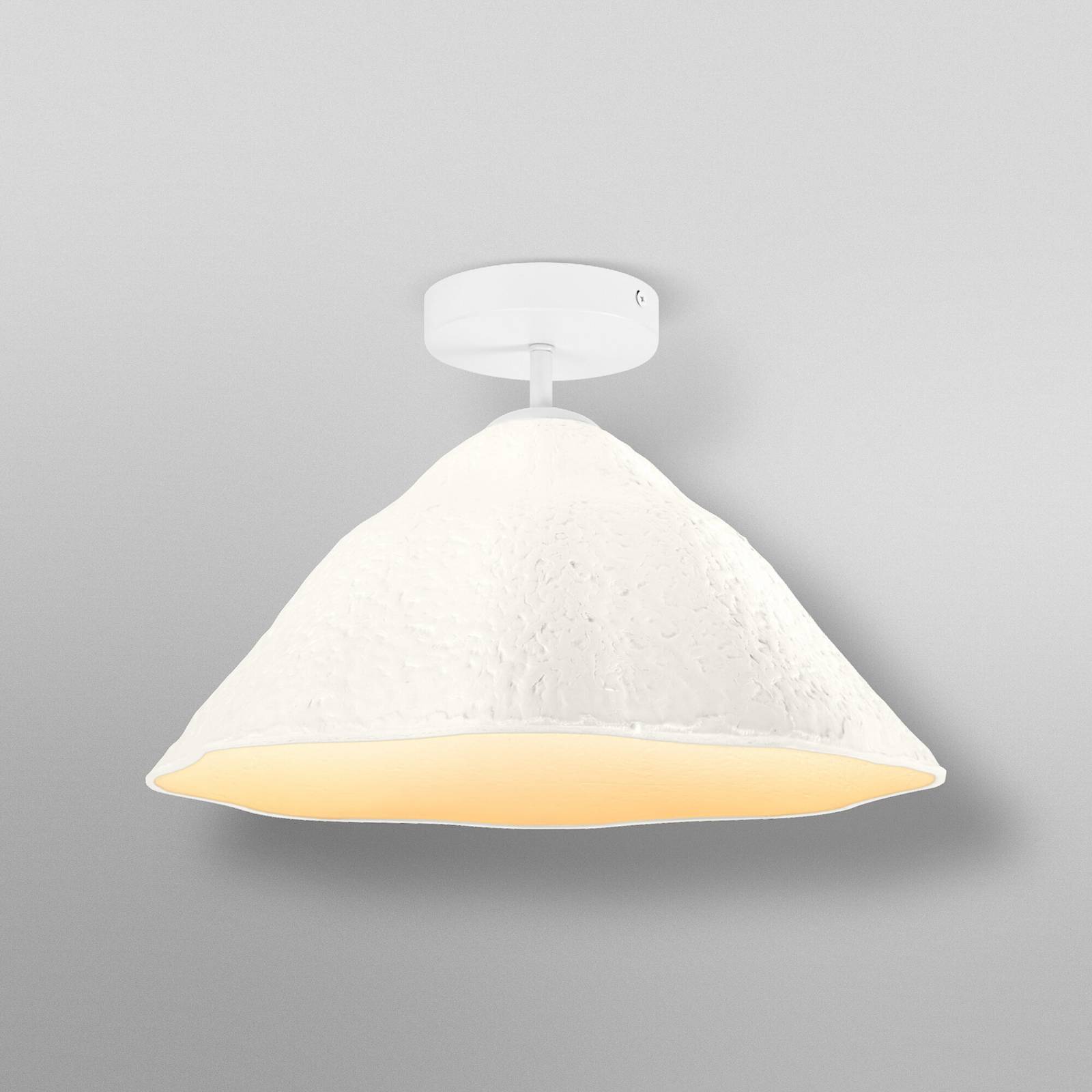 Lampa sufitowa OSRAM Decor Lotus Leaf, 1-punktowa, biała, papier, E27