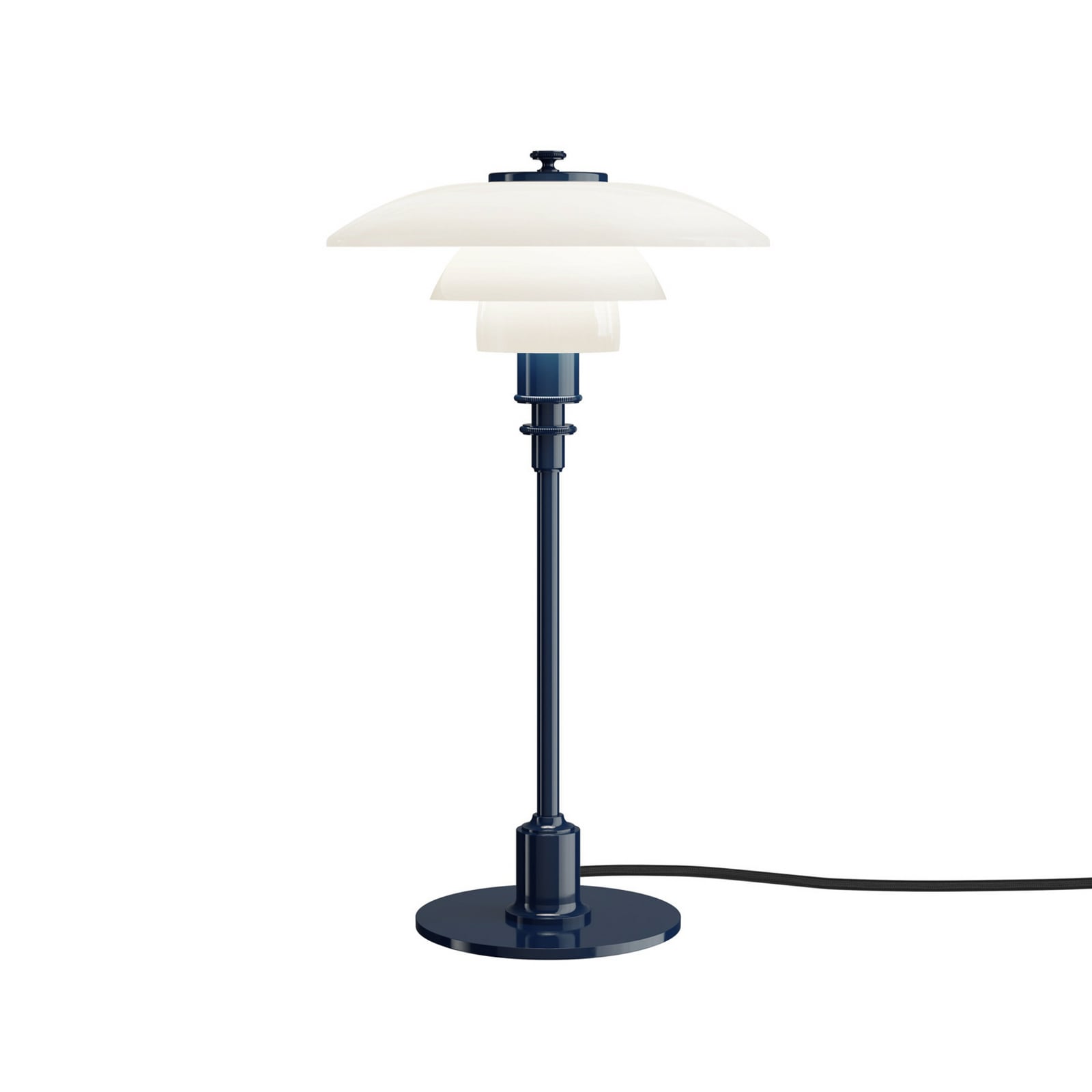 PH 2/1 pöytälamppu, halkaisija 20 cm, tummansininen – Louis Poulsen PH 2/1 pöytälamppu, halkaisija 20 cm, tummansininen – Louis Poulsen