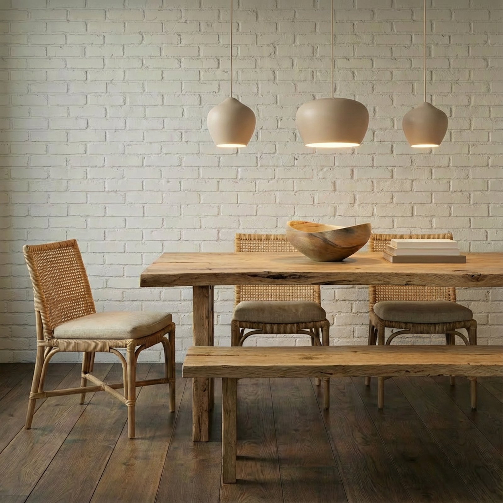 Lucande suspension Malisa, beige, à 3 lampes, métal, 90 cm Lucande suspension Malisa, beige, à 3 lampes, métal, 90 cm