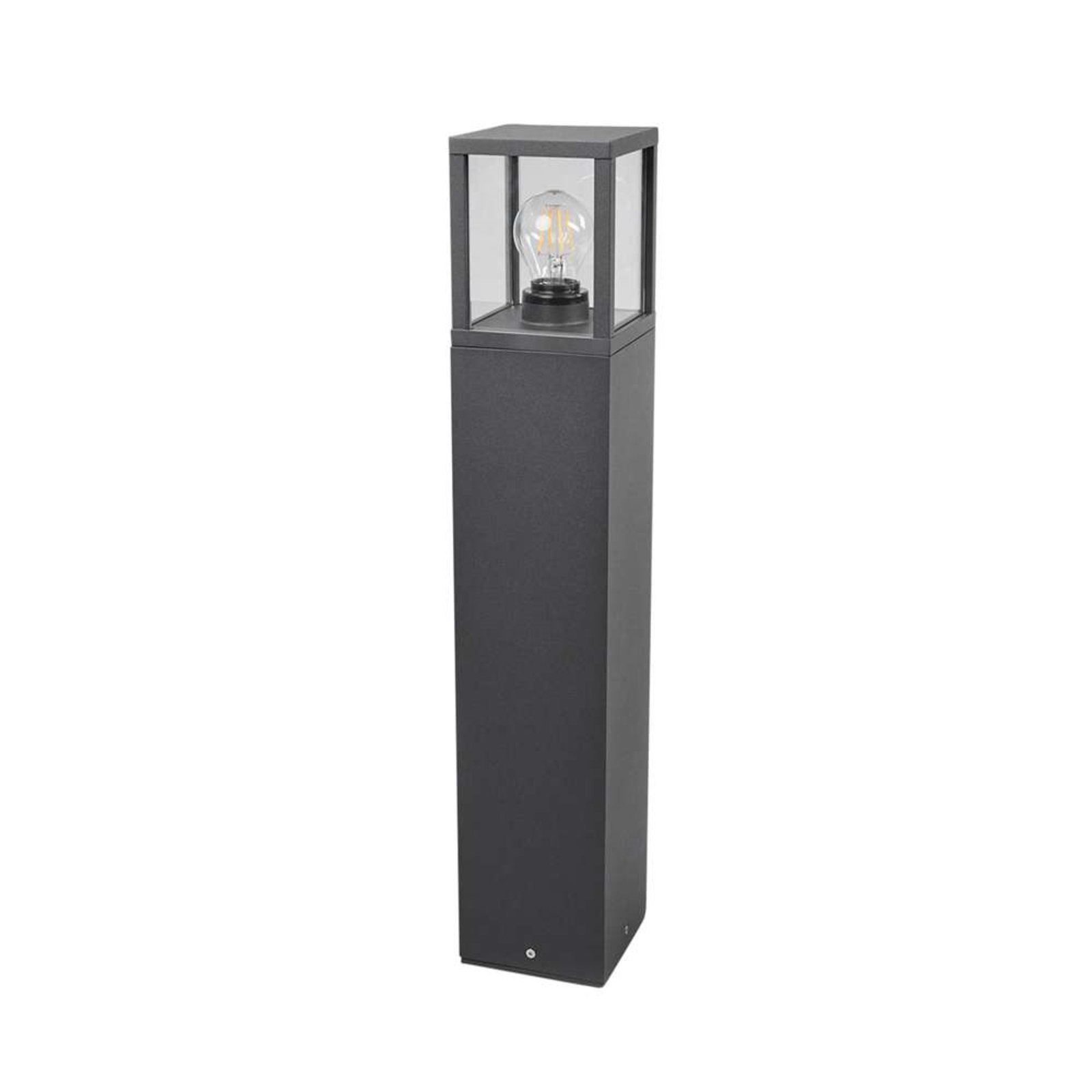 Klemens Short Outdoor Garden Lamp IP54 Graphite - Lucande