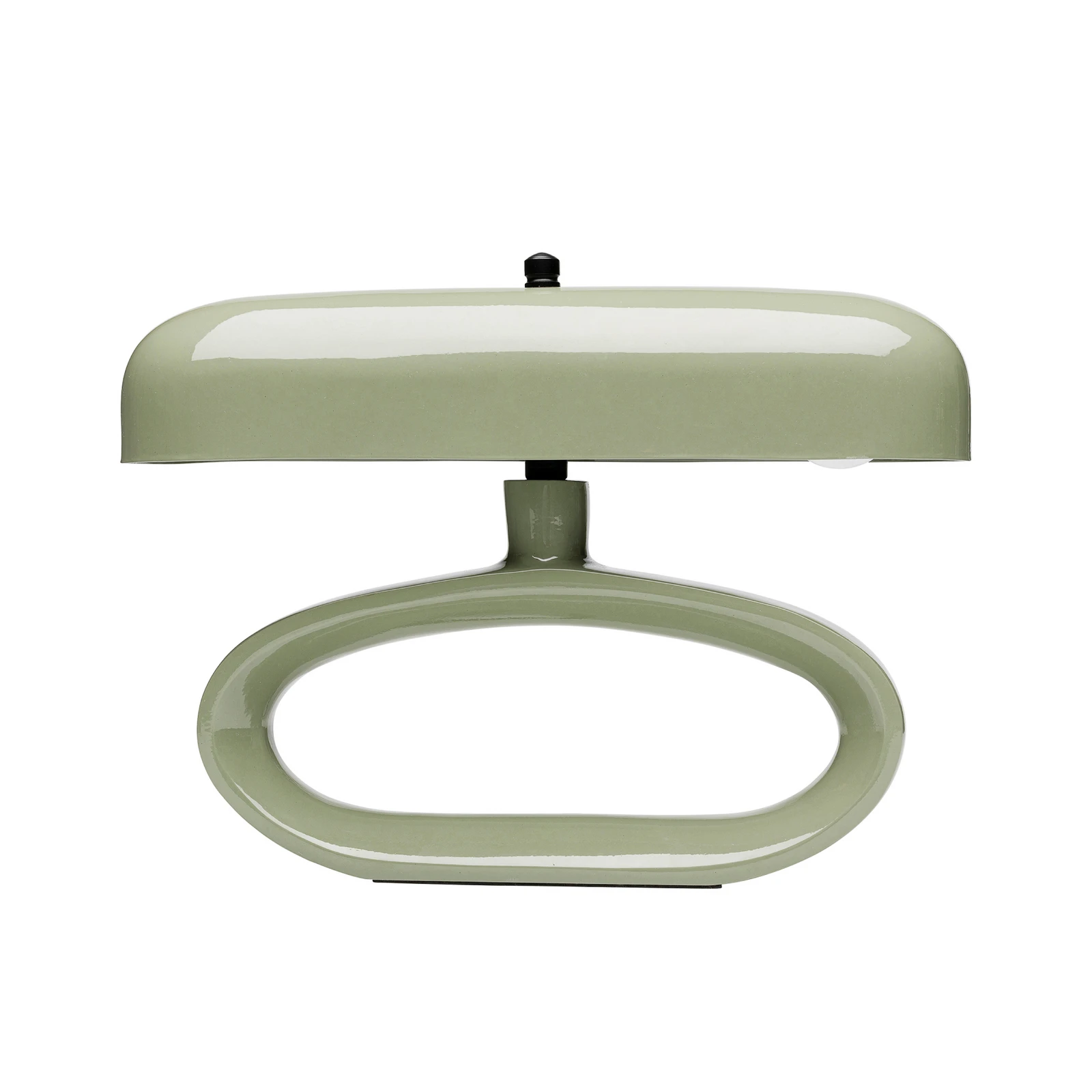 KARE bordlampe Suki, salviegrønn, metall, 26 cm, E14