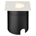 Lampe enc. LED Aspen diffuseur, angulaire, blanche