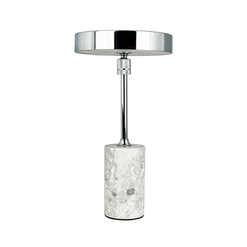 Dyberg Larsen - Starlight Portable Tischleuchte Chrom/Grau DybergLarsen