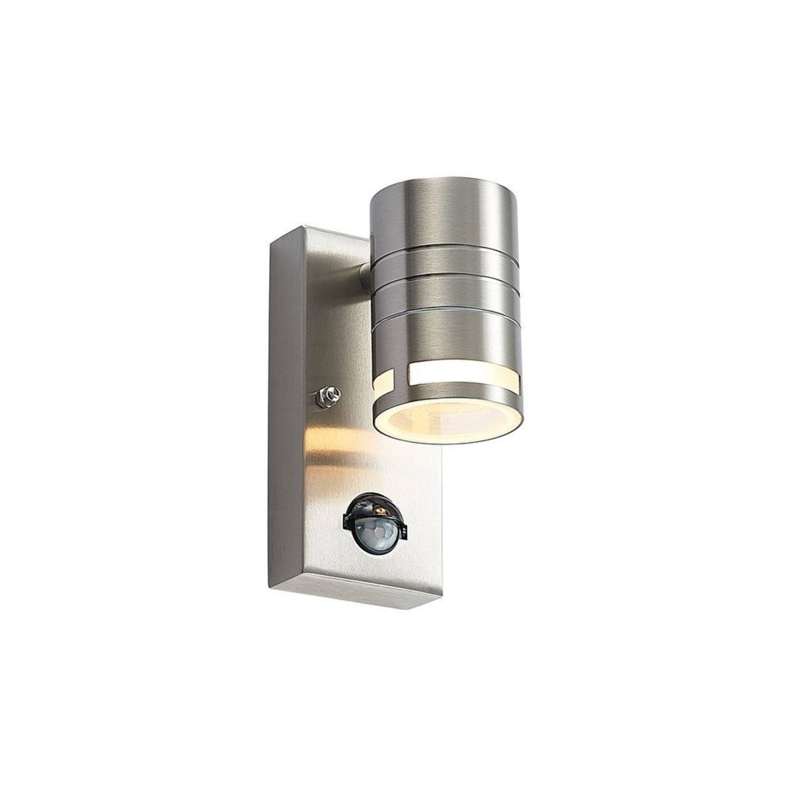 Catalin Vonkajšie Nástenné Svietidlo w/Sensor Stainless Steel - Lindby