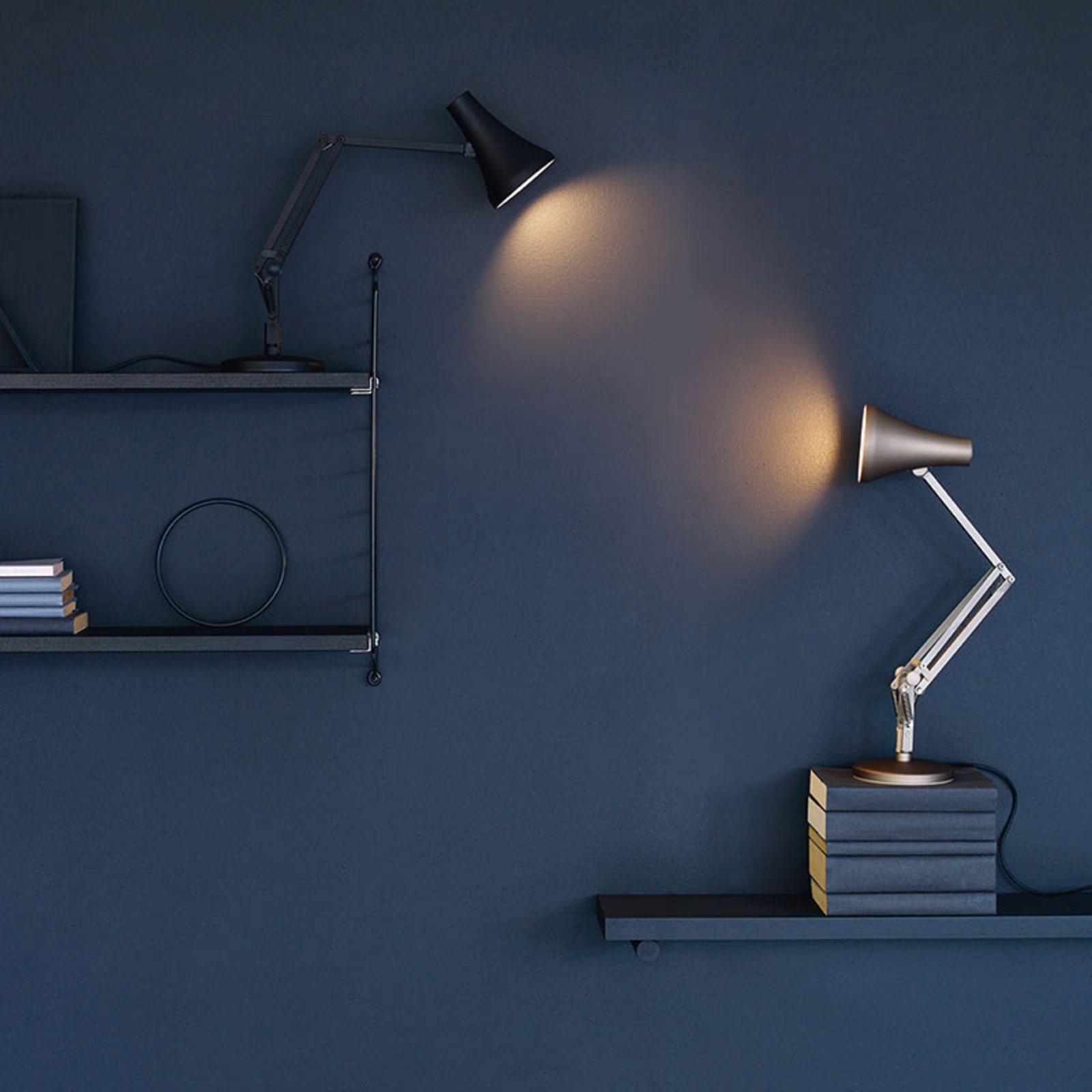 90 Mini Mini Tischleuchte Carbon Black - Anglepoise