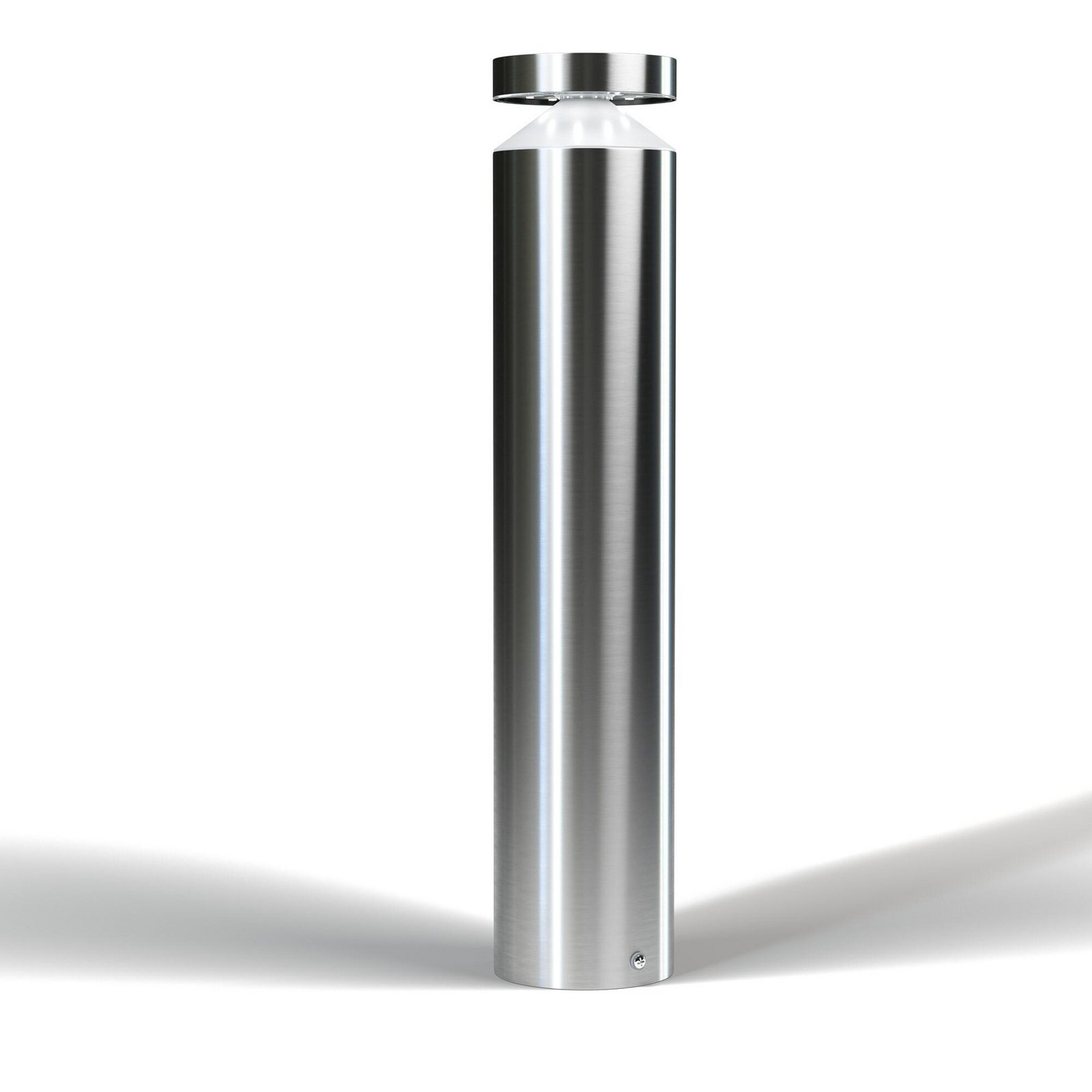 OSRAM LED pedestal light ENDURA STYLE CYLINDER, stainless steel 50 cm