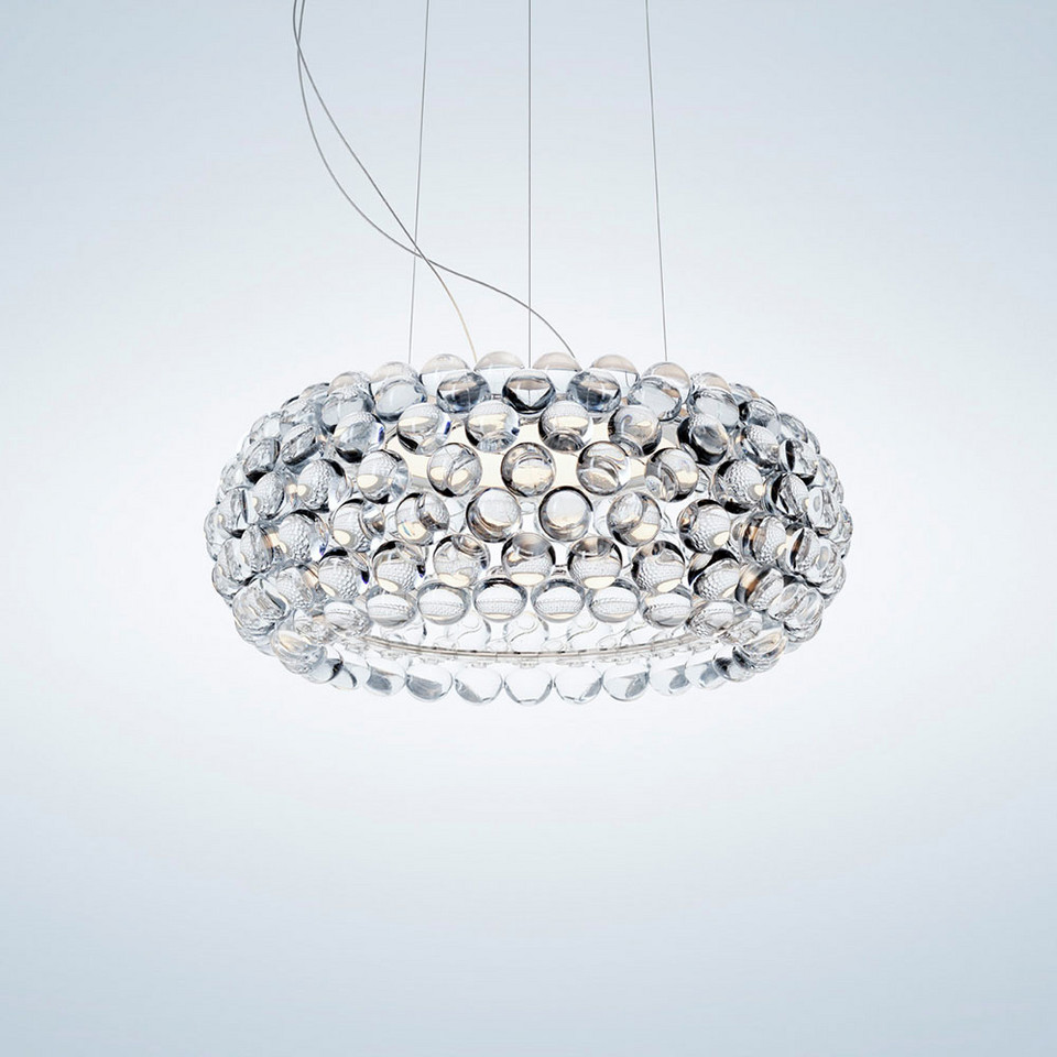 Foscarini Caboche Plus media MyLight CCT, transparent från Foscarini