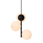 Lilly Lustră Pendul Black/Opal - Nordlux