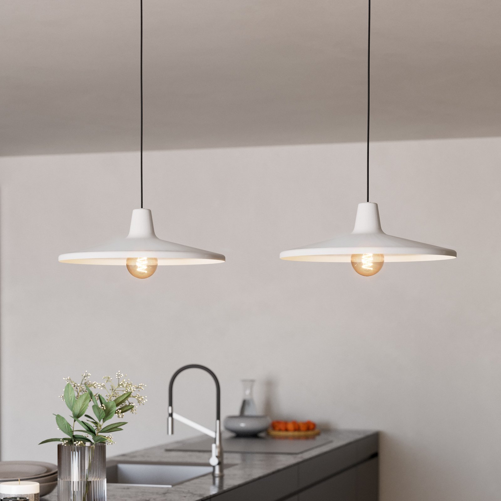 Miniere pendant light, 2-bulb