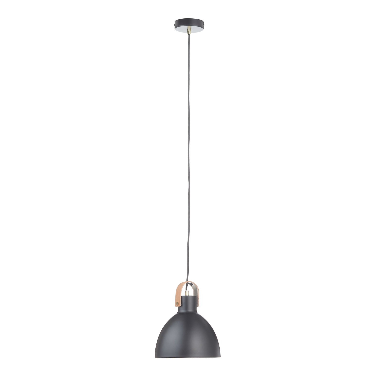 Eagle hanging light with metal shade Ø 22 cm black