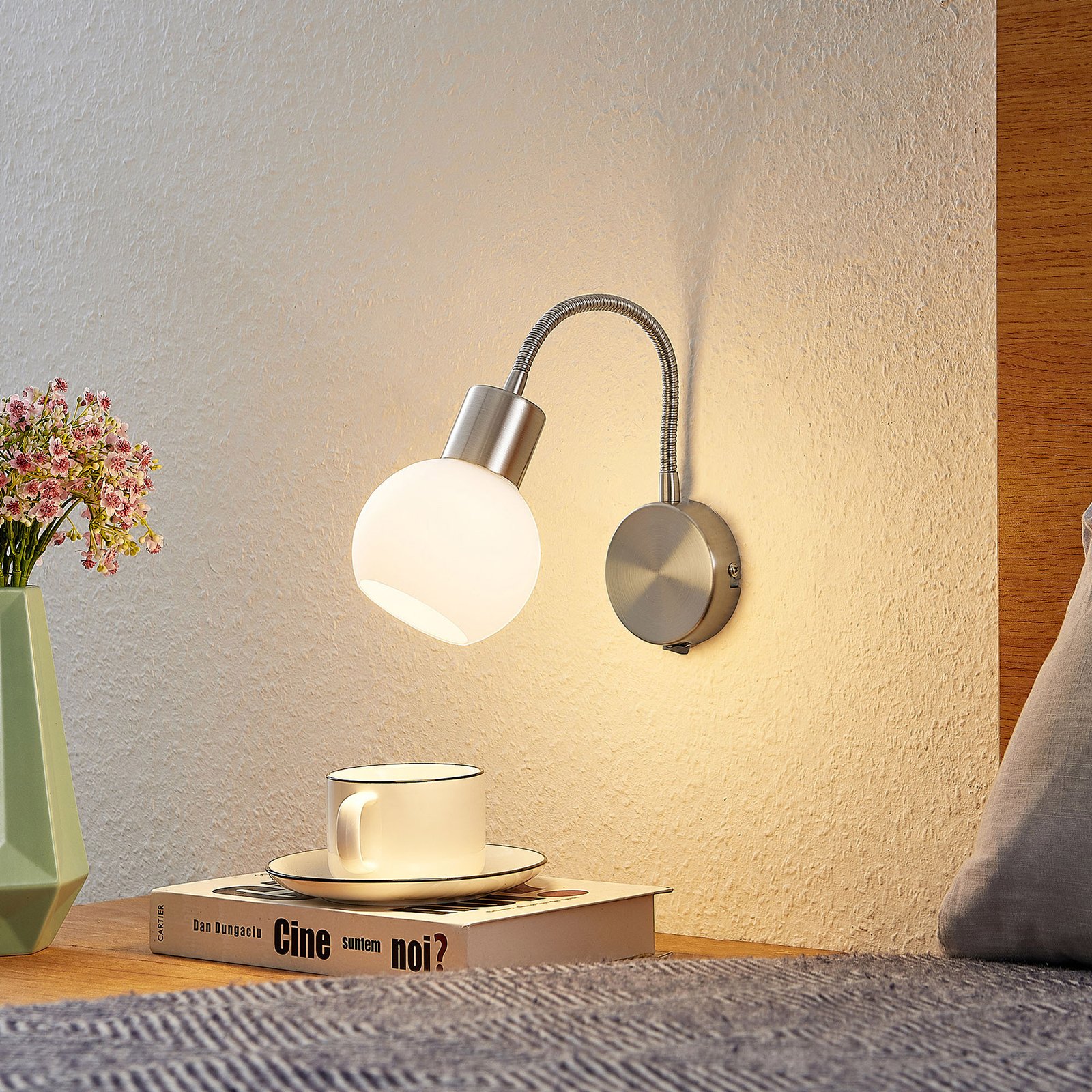 Lioma Applique Murale Nickel - Lindby