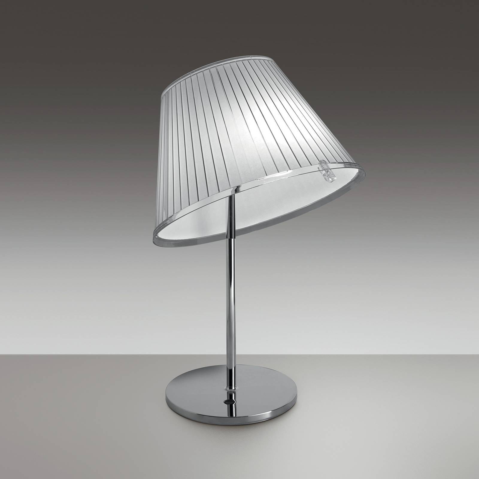 E-shop Artemide Choose stolová lampa, biela/chróm