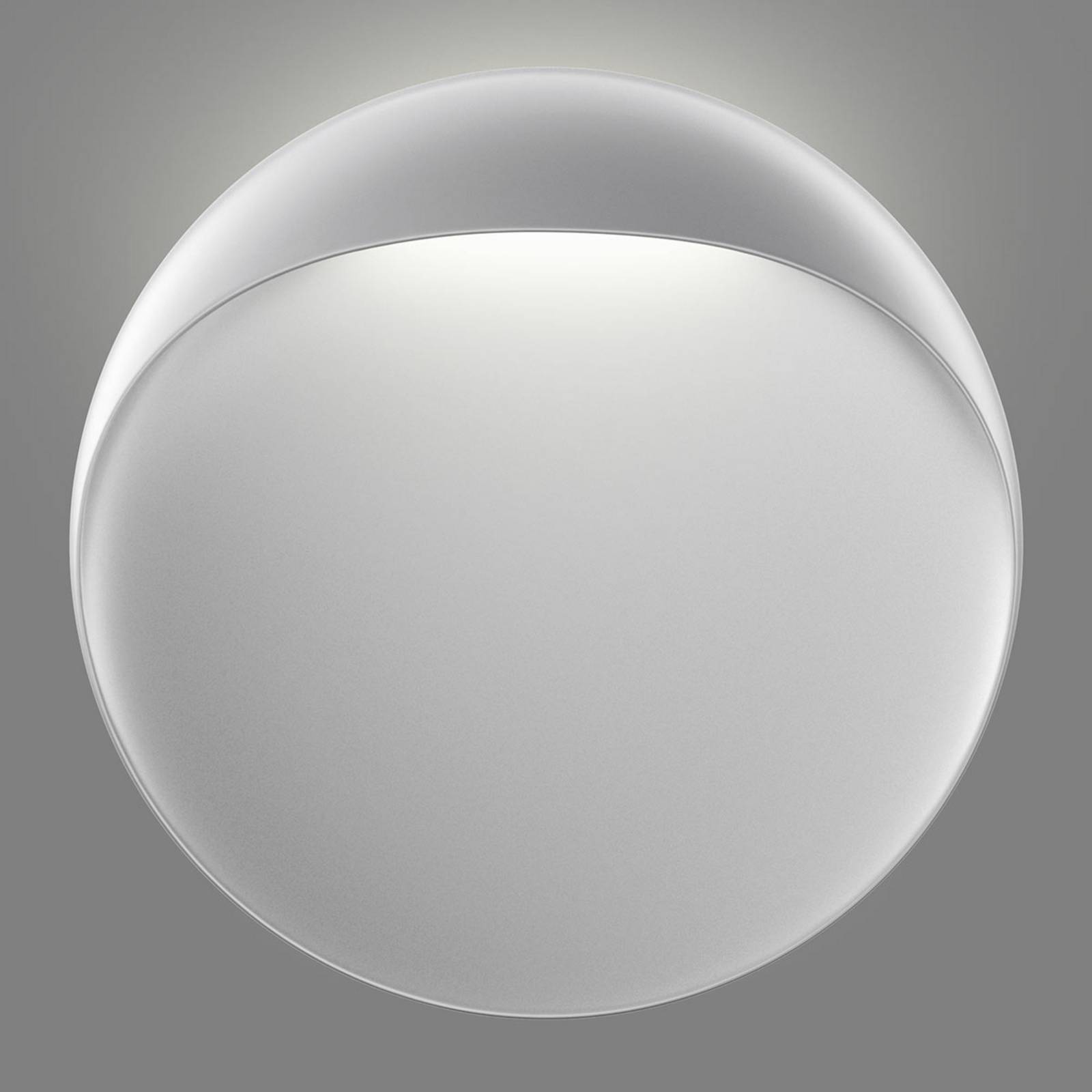 Louis Poulsen kinkiet LED Flindt, biały, 2 700 K, Ø 20 cm