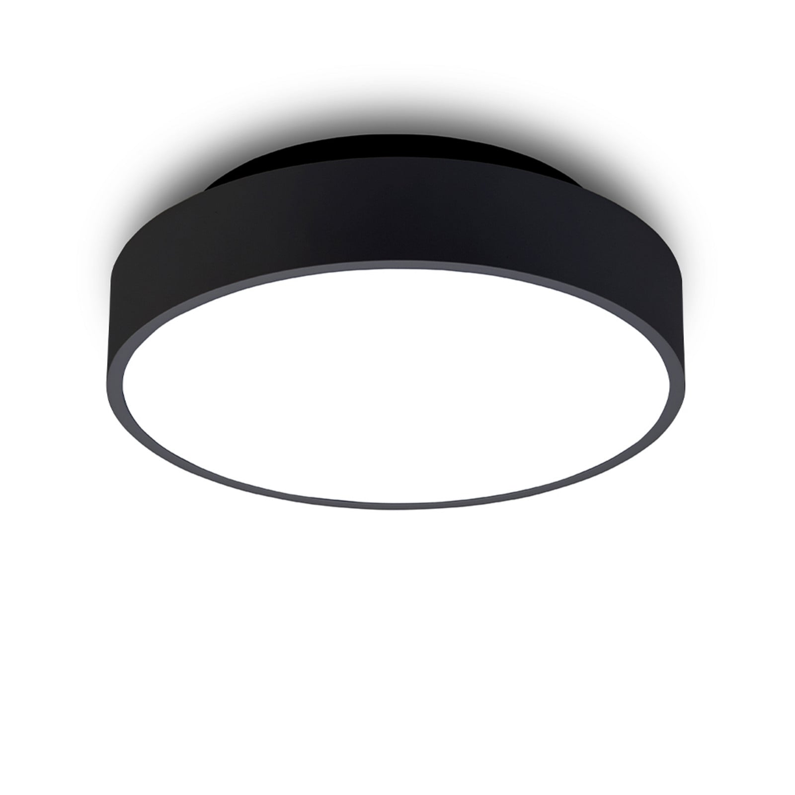 Luna C260 LED Loftlampe Uplight CCT Sort ANTIDARK - Stue - Plastik billede