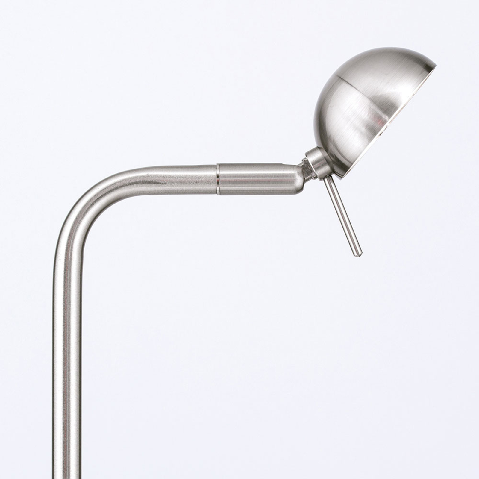 Student LED floor lamp with a pivotable head Lights.co.uk