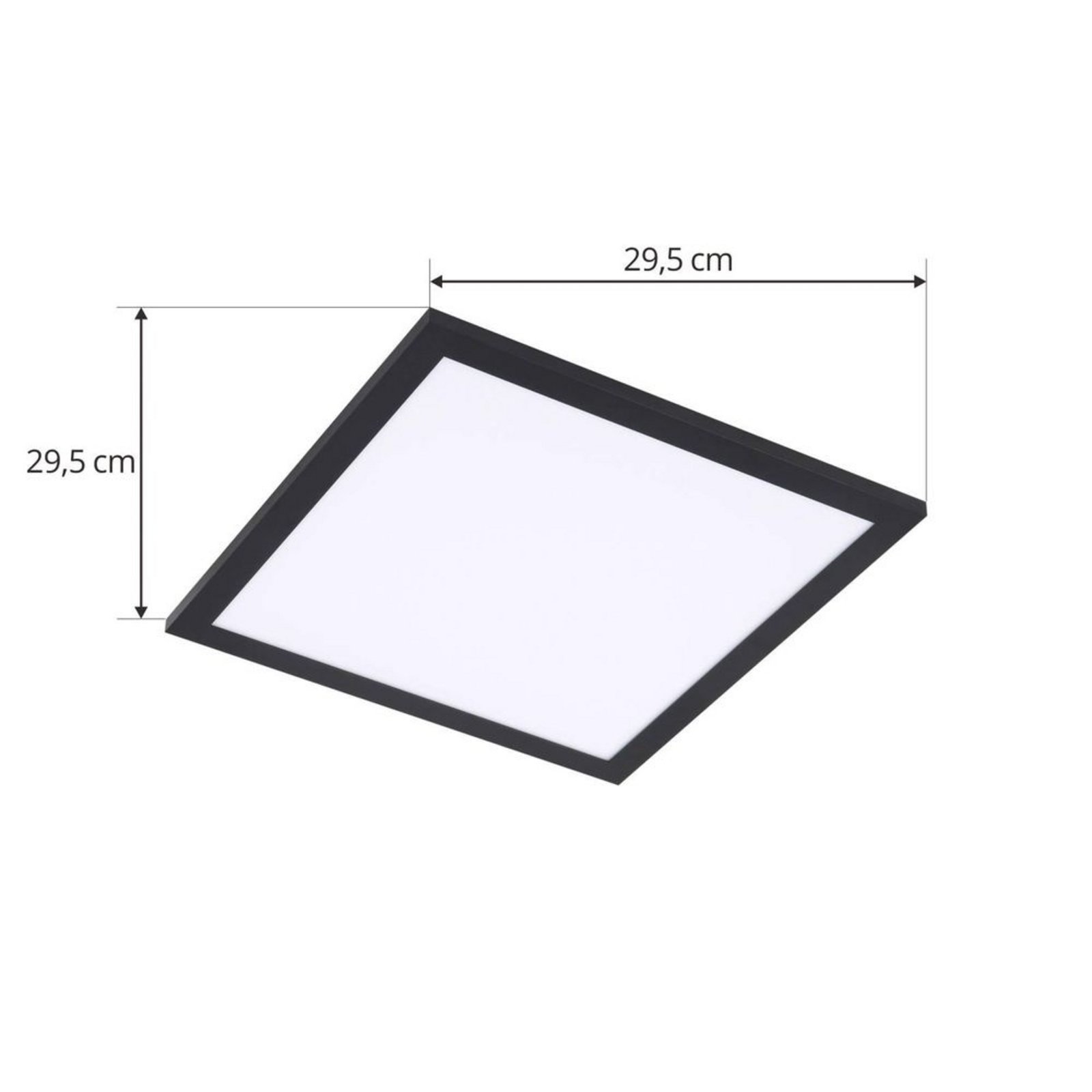 Enhife LED Plafond 29,5 cm Svart - Lindby