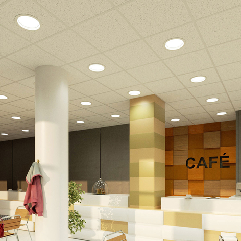 Downlight LED Piet, 36 W 3 couleurs de lumière
