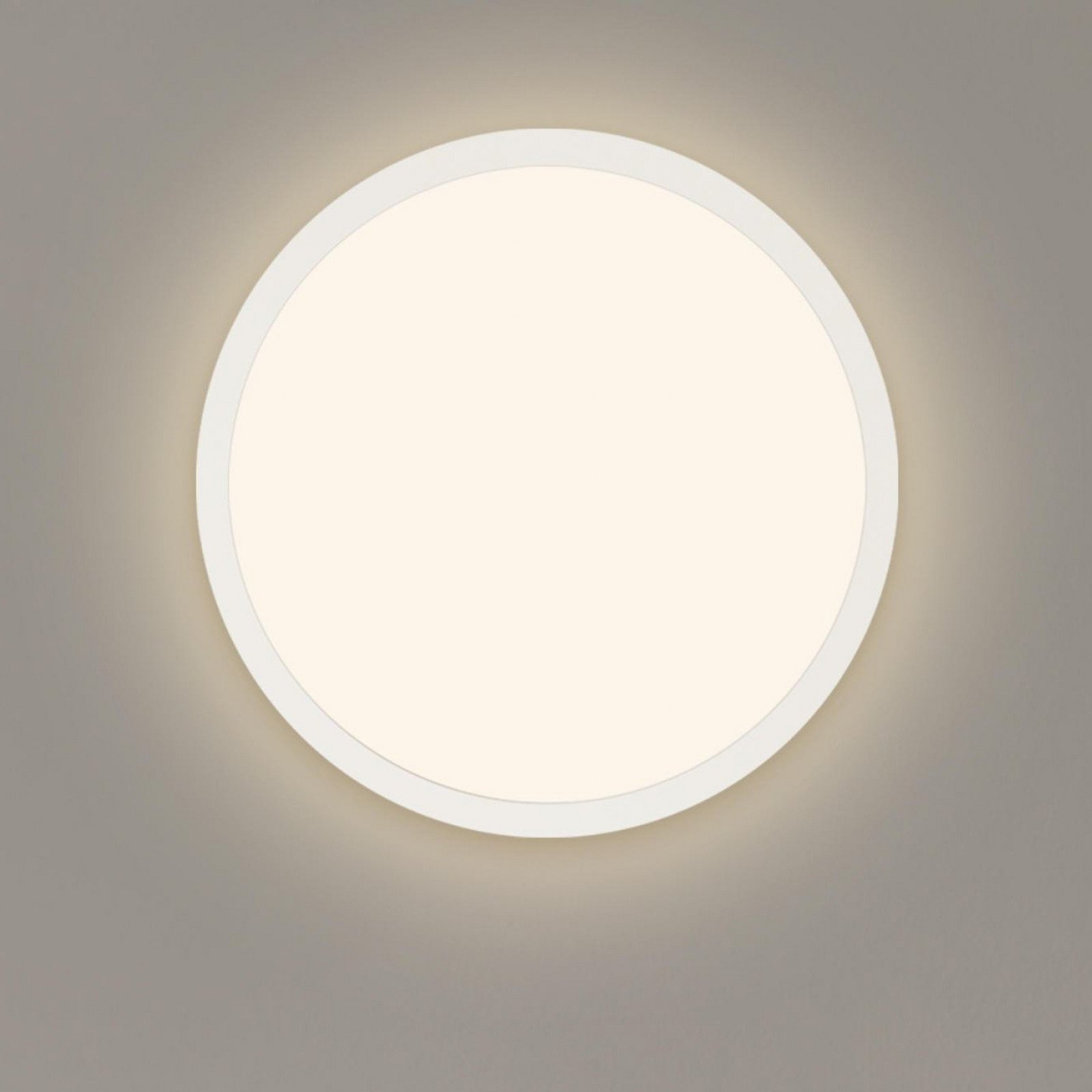 Müller-Licht Panou LED Jalo Round Ø 292 cm alb plastic 2.700 K - Hol