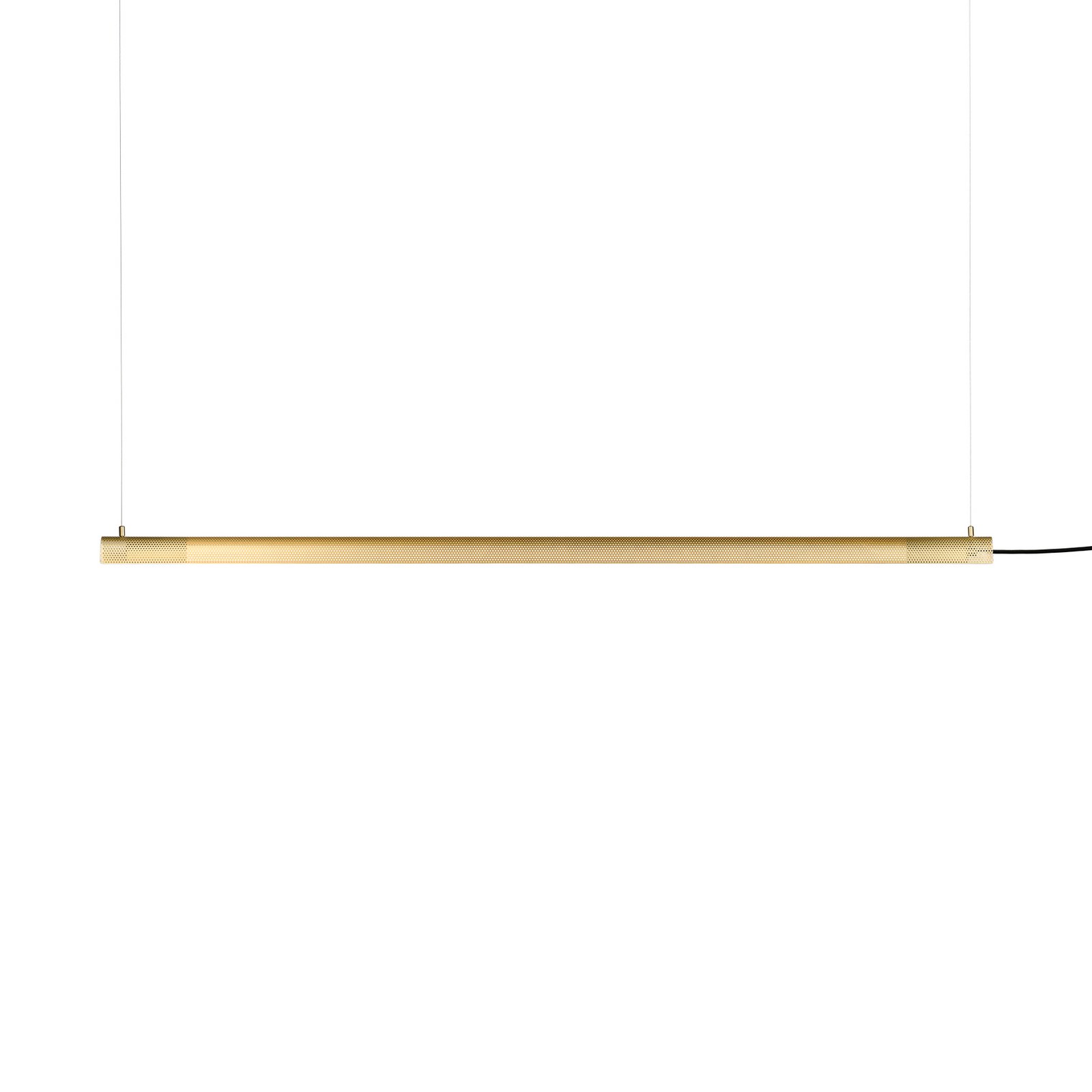 Suspension Radent, laiton, longueur 138 cm, acier, G13 - GEJST