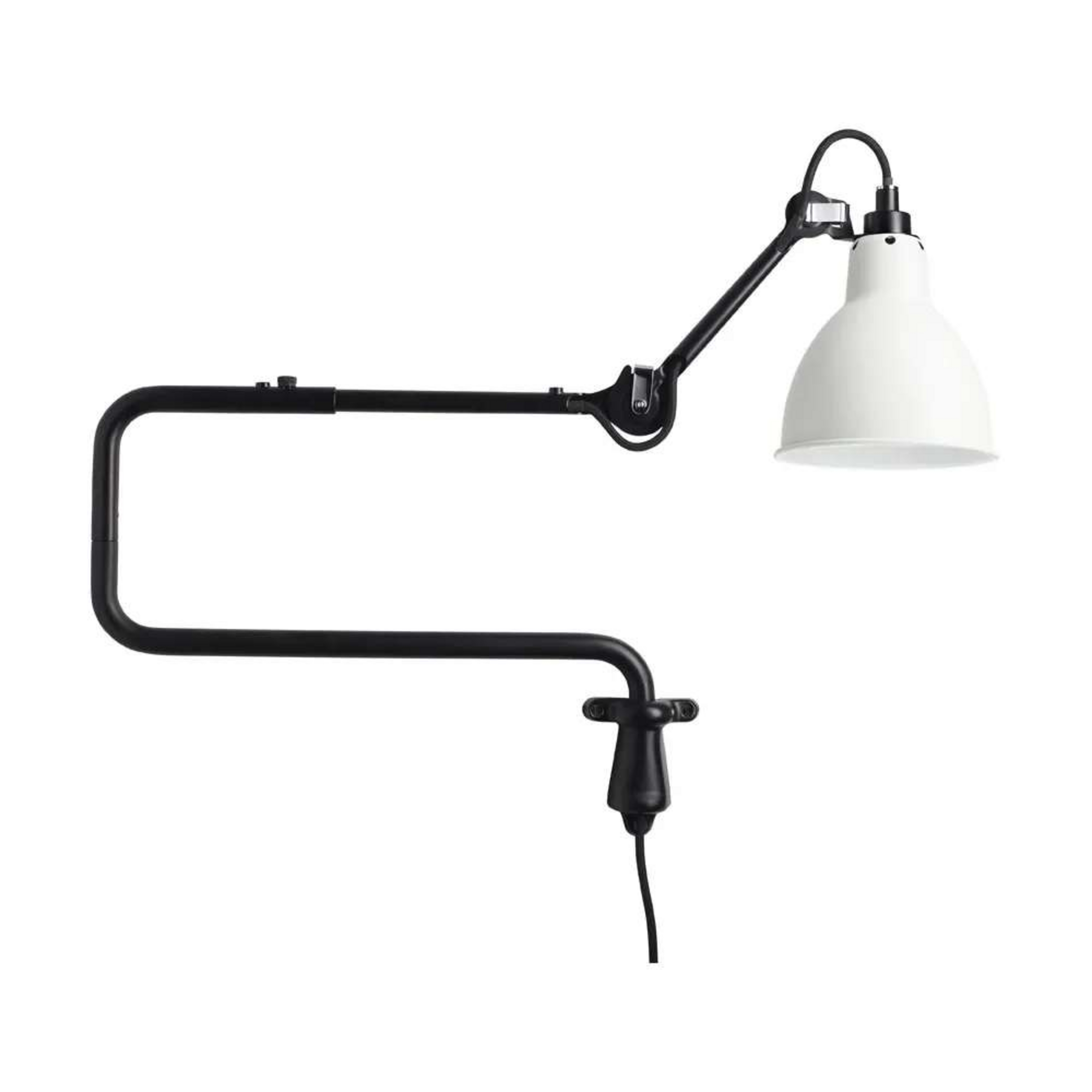 303 Applique Murale Noir/Blanc - Lampe Gras