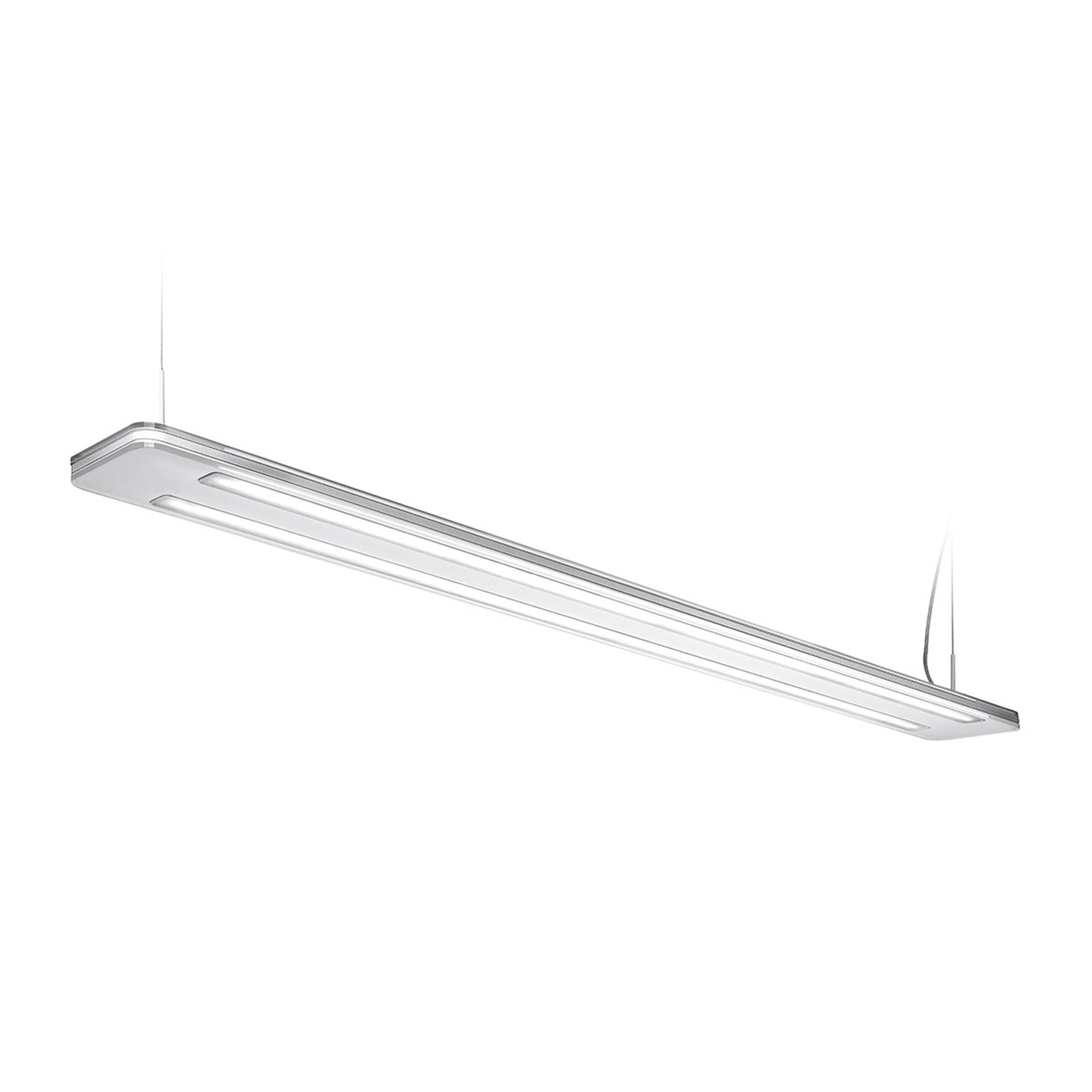 LED-Pendelleuchte Trentino II, 83 W, weiß